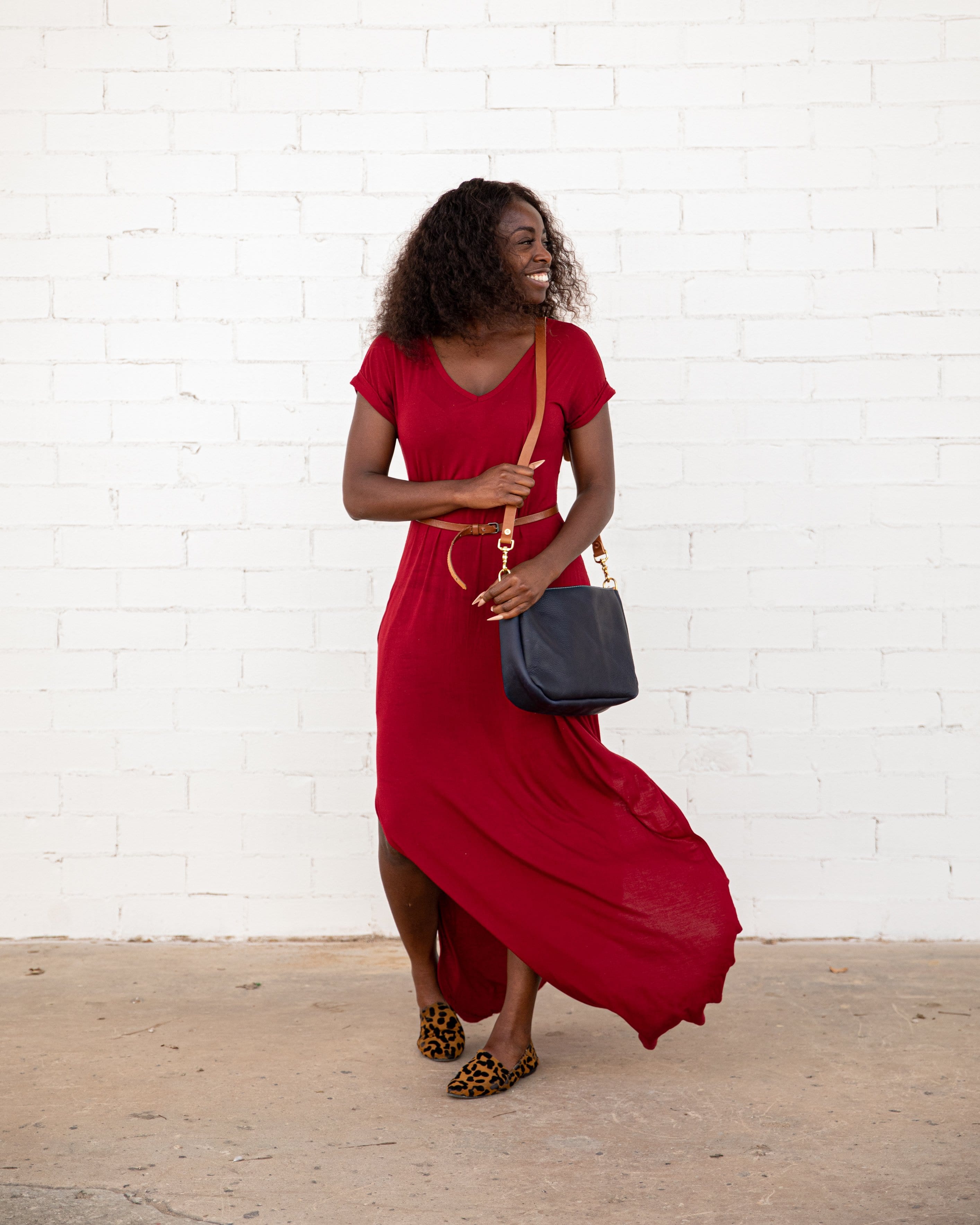 Scratch-and-Dent Navy Kodiak Crossbody Bag