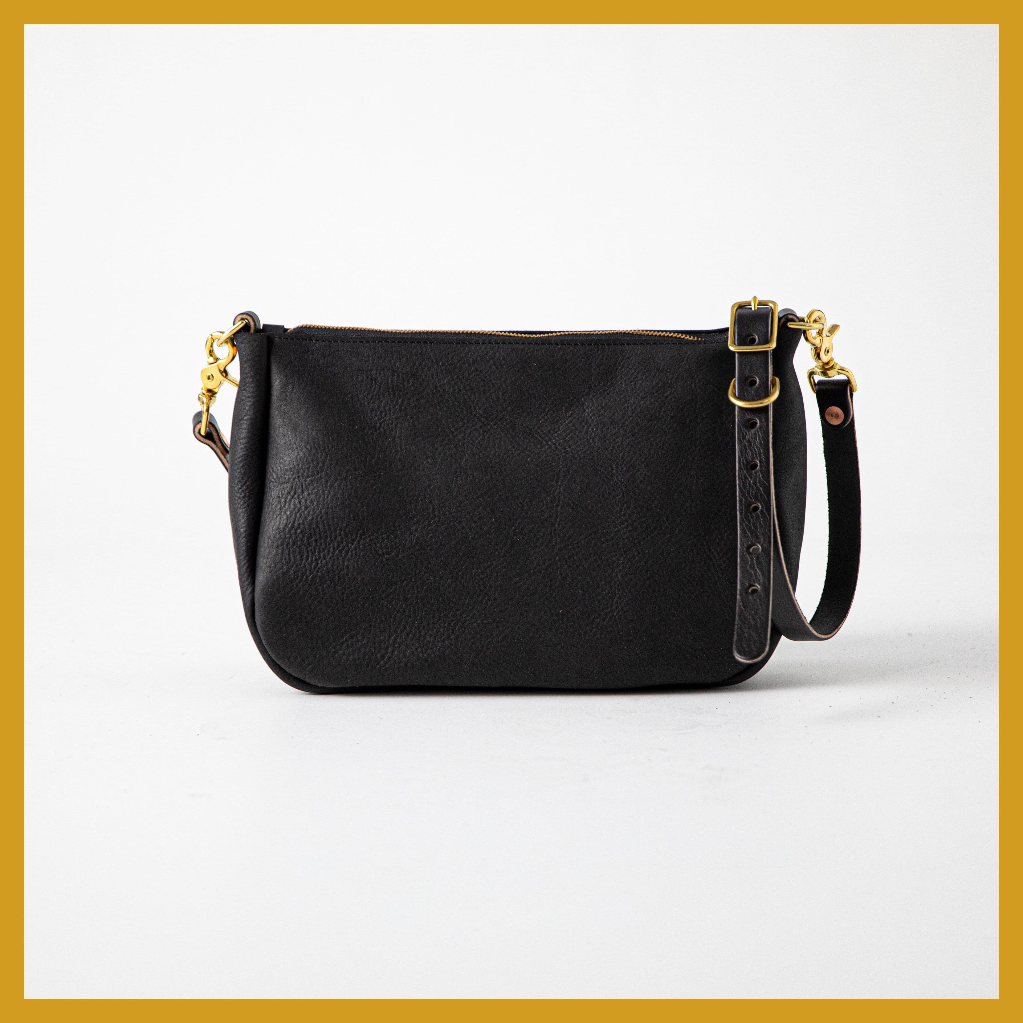 Scratch-and-Dent Black Kodiak Crossbody Bag
