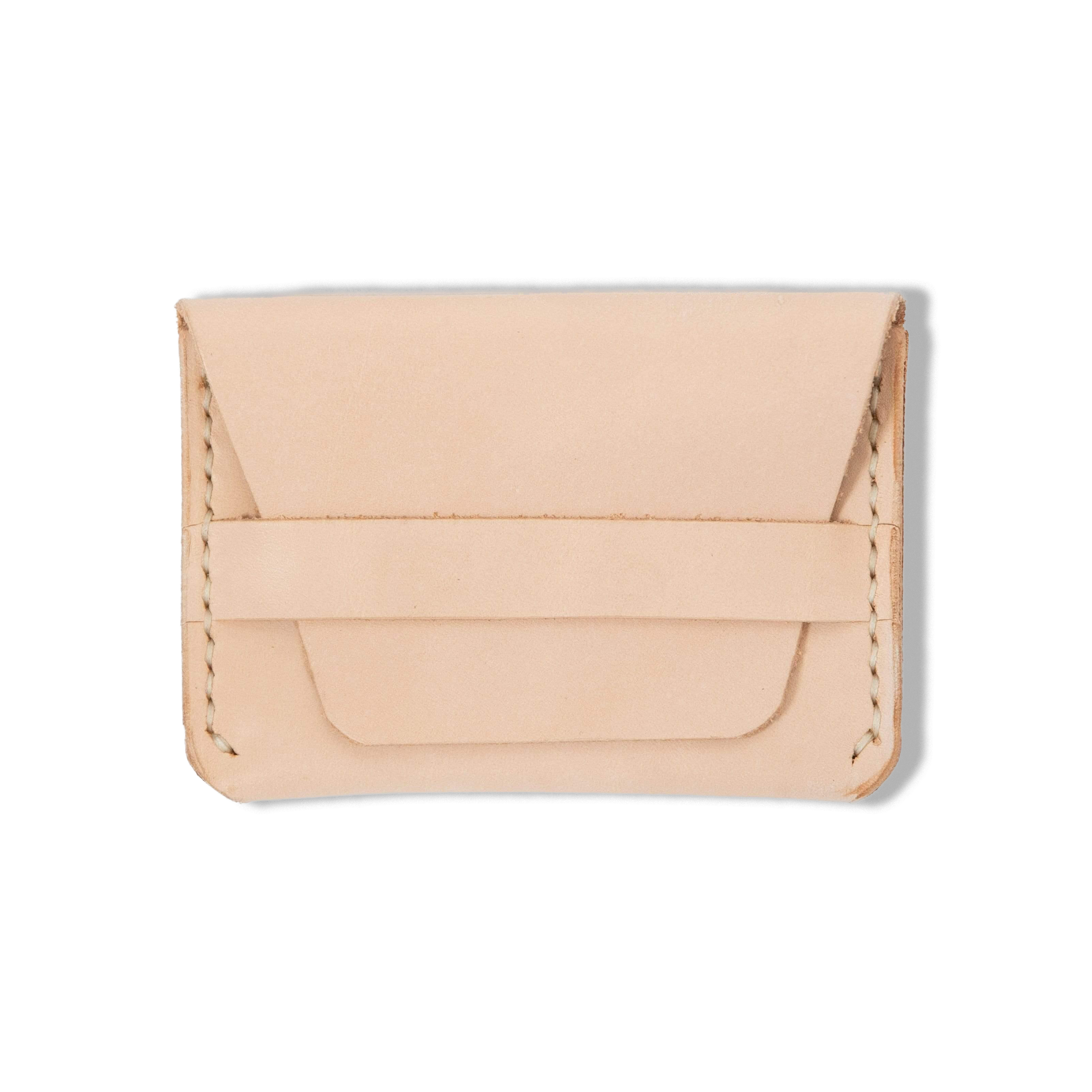 Rustic Vegetable Tan Flap Wallet
