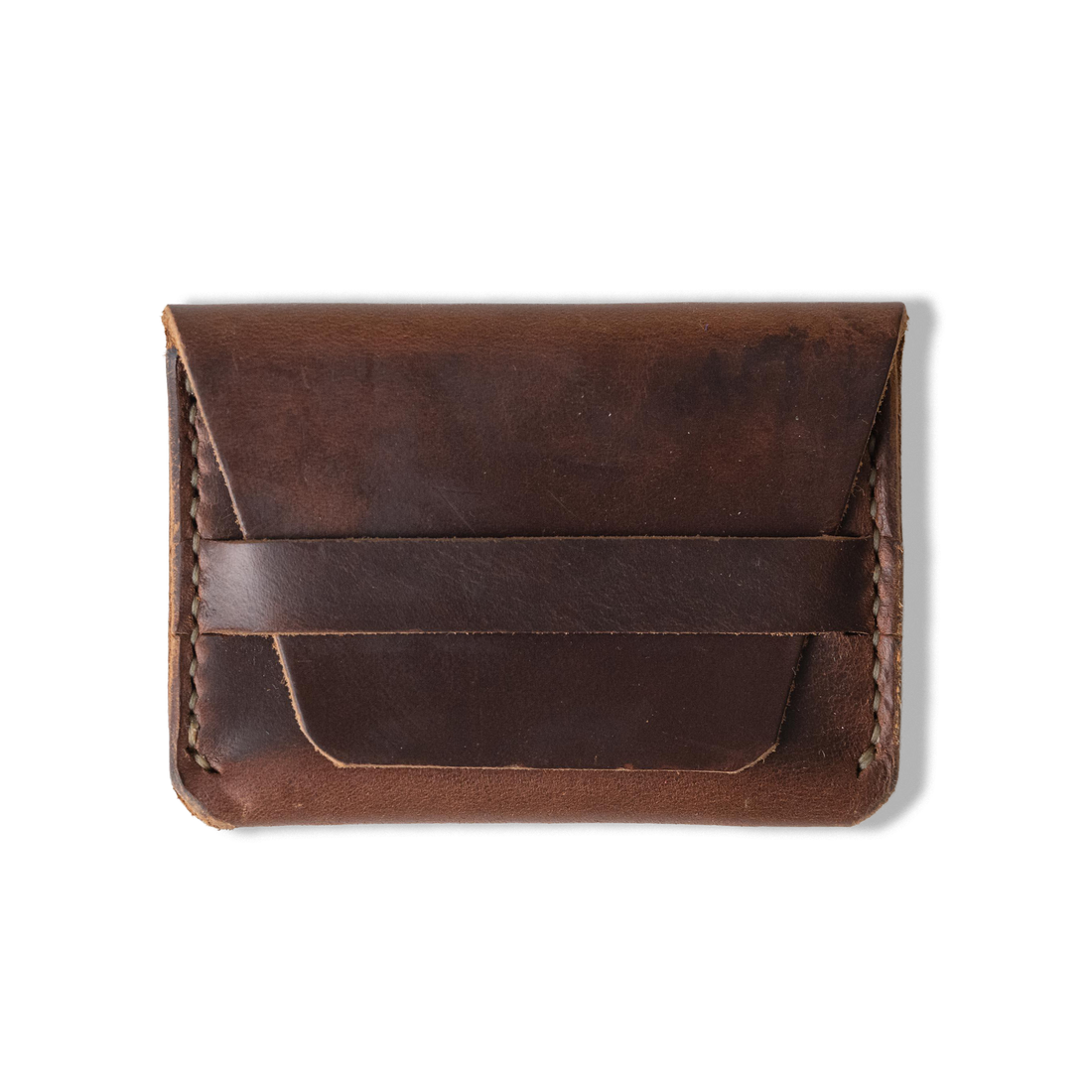 Brown Chromexcel Flap Wallet