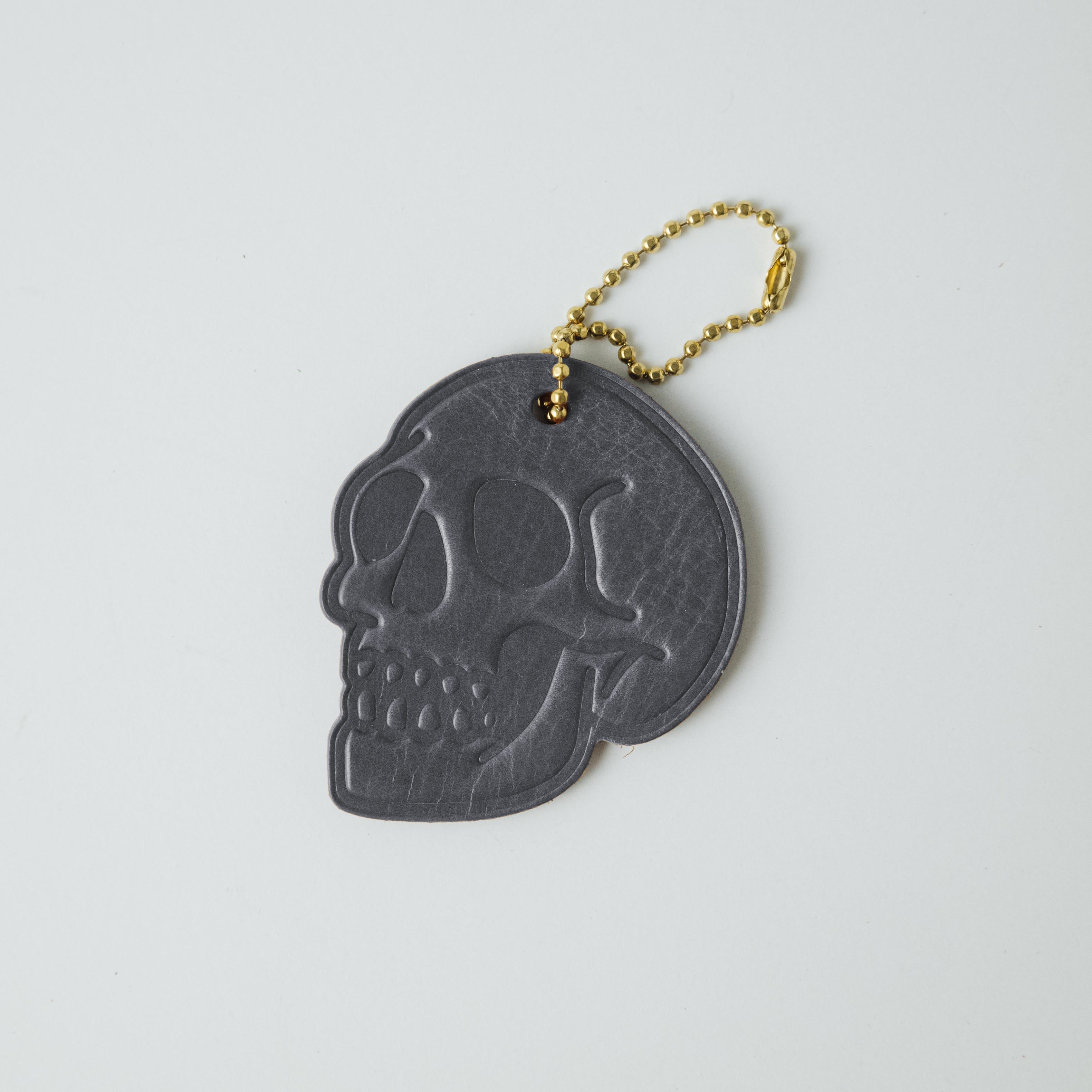 2-Ply Cypress Skull Tag- personalized luggage tags - custom luggage tags - KMM & Co.