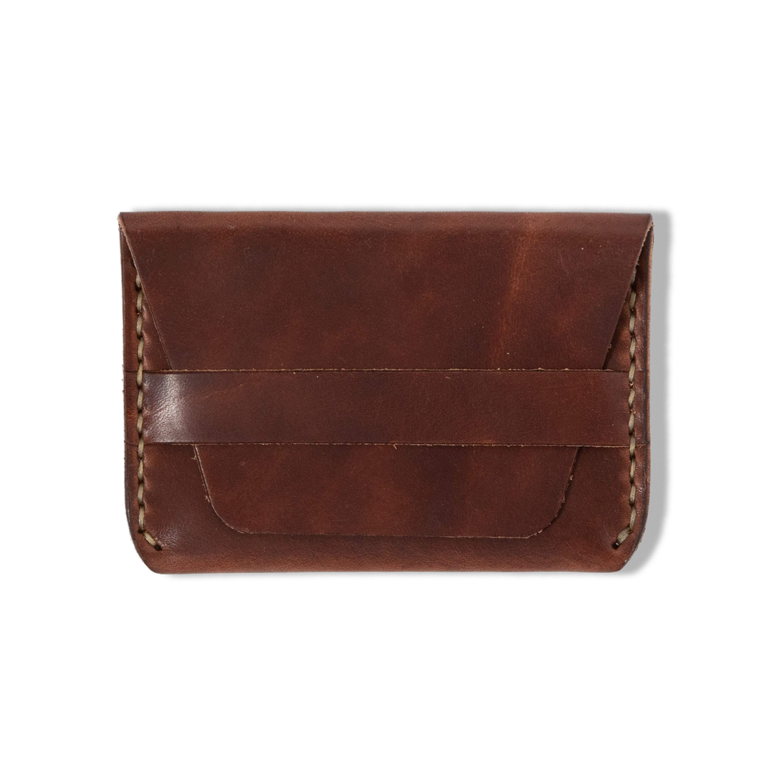 Medium Brown Flap Wallet