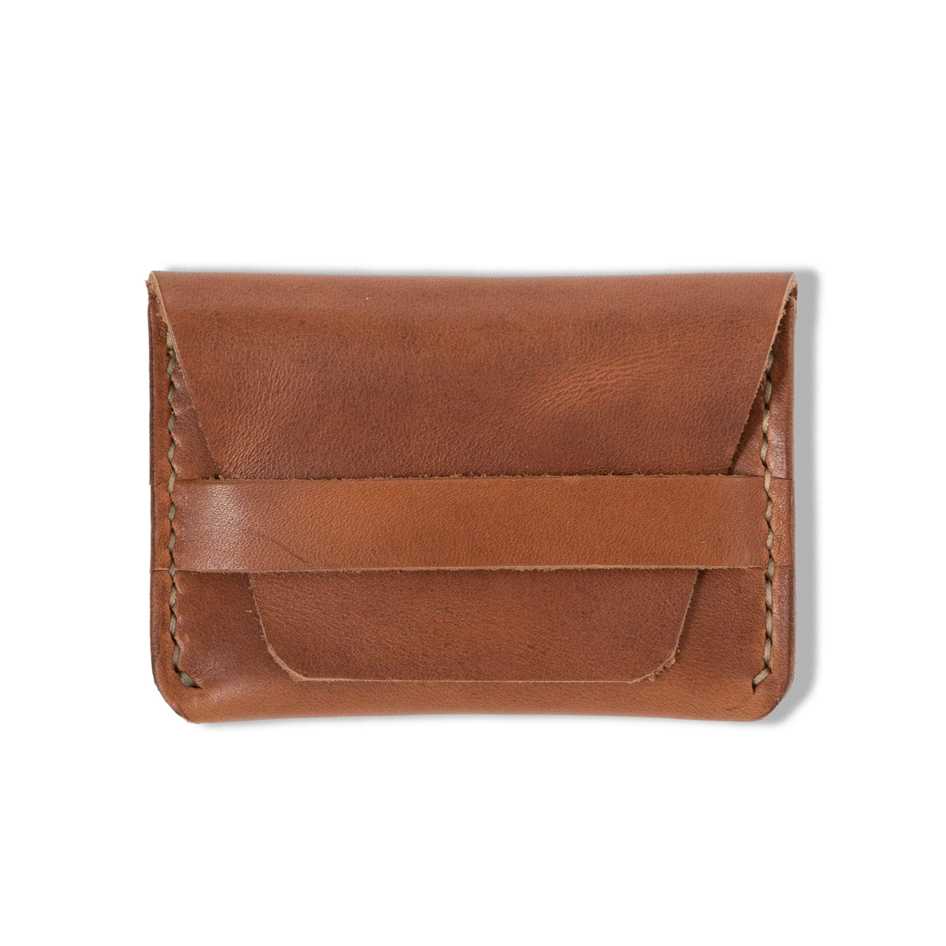 Cognac Flap Wallet