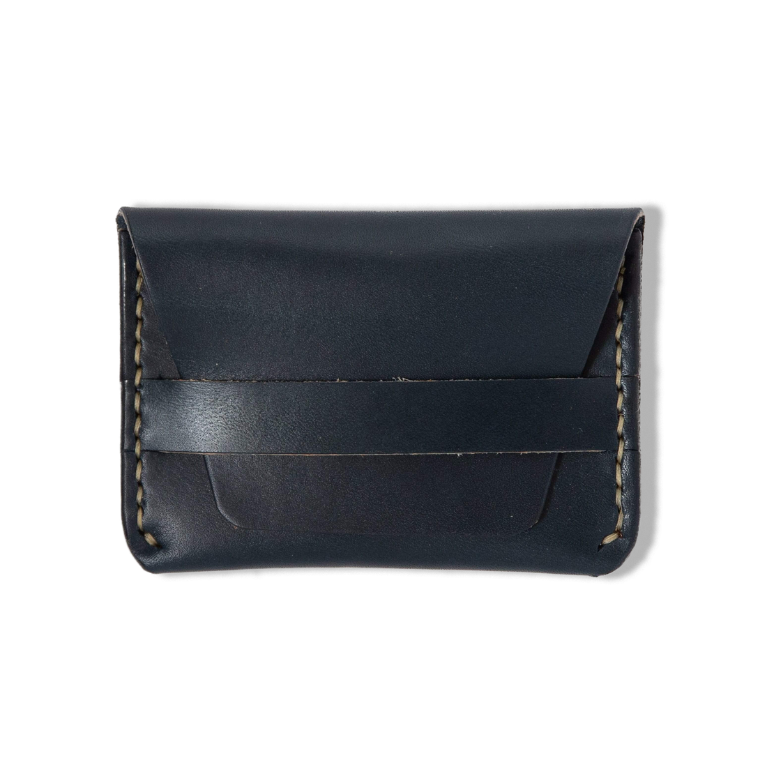 Navy Flap Wallet