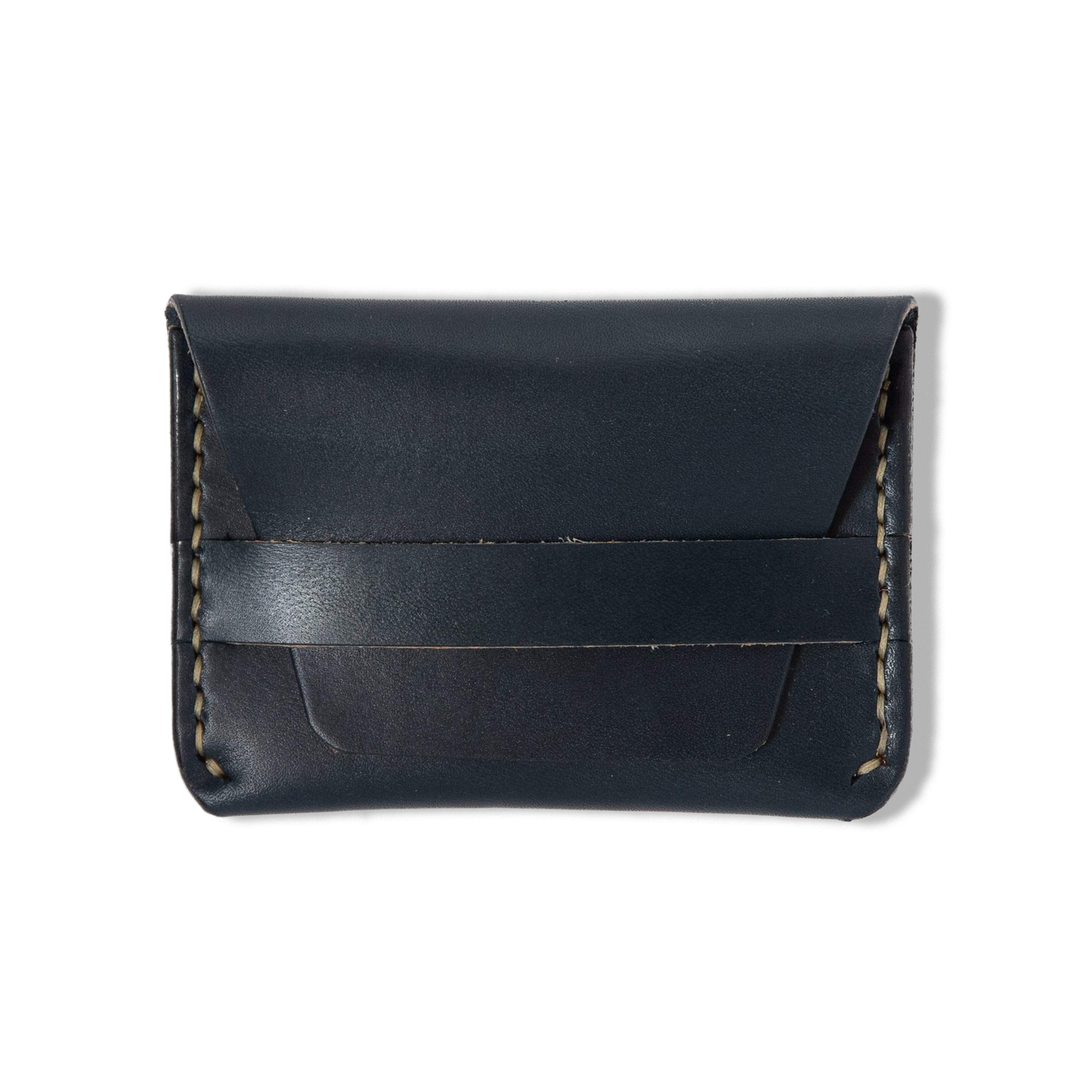 Navy Flap Wallet