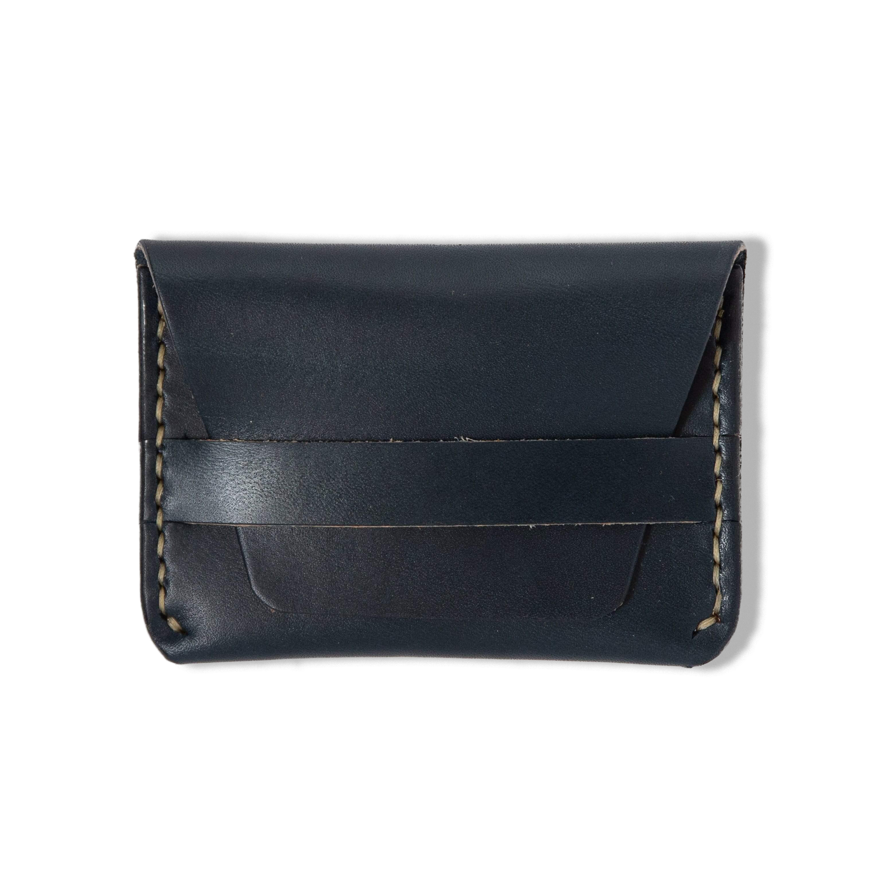 Navy Flap Wallet