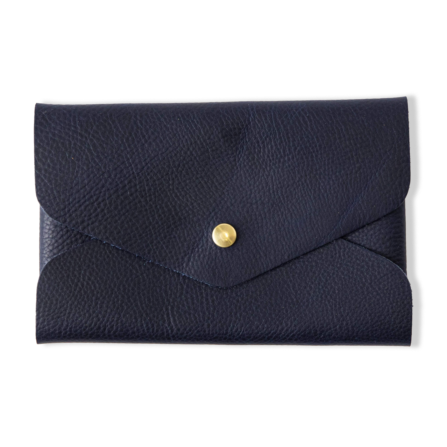 Navy Kodiak Envelope Clutch