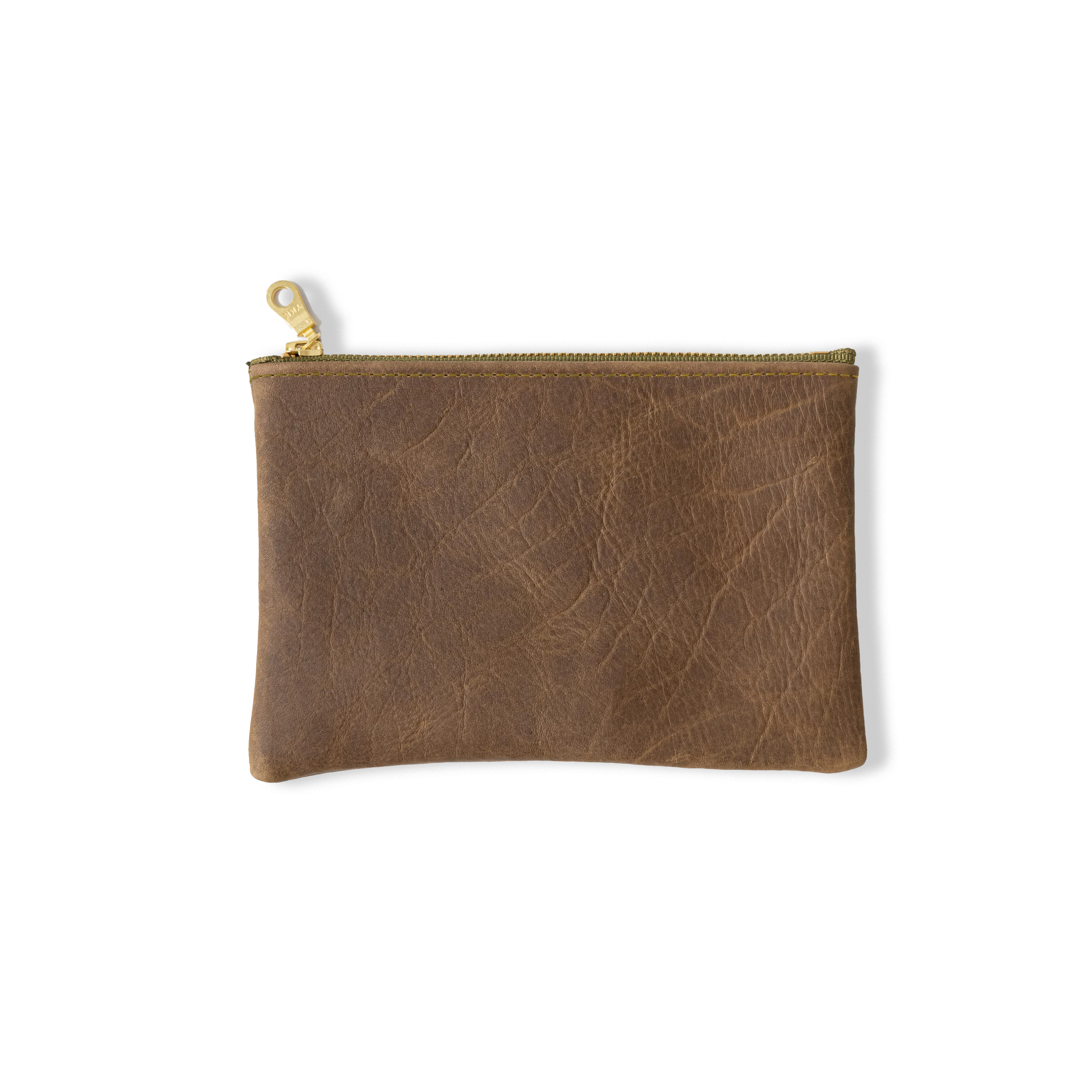 Olive Kodiak Small Zip Pouch