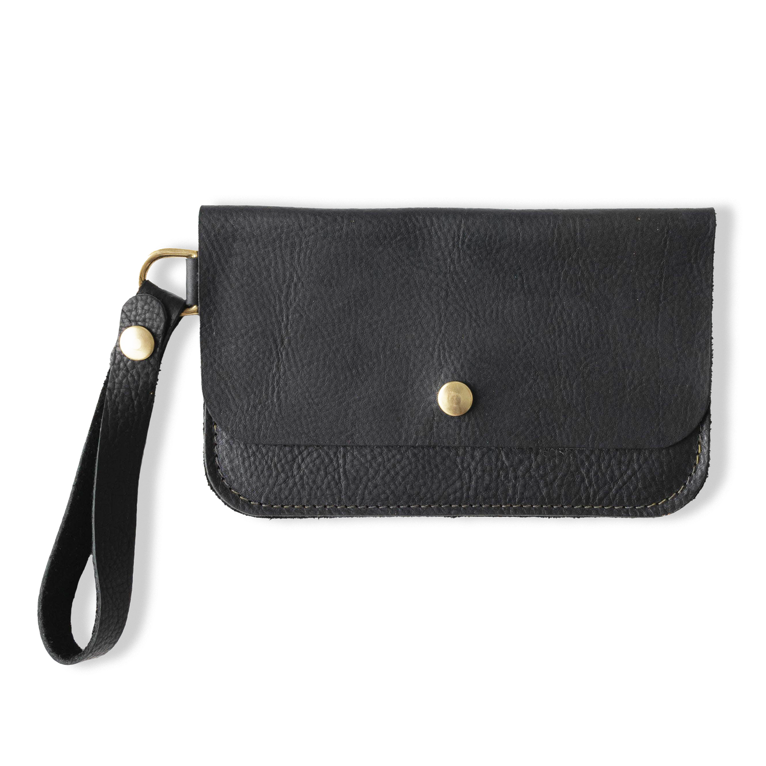 Black Kodiak Wristlet Clutch