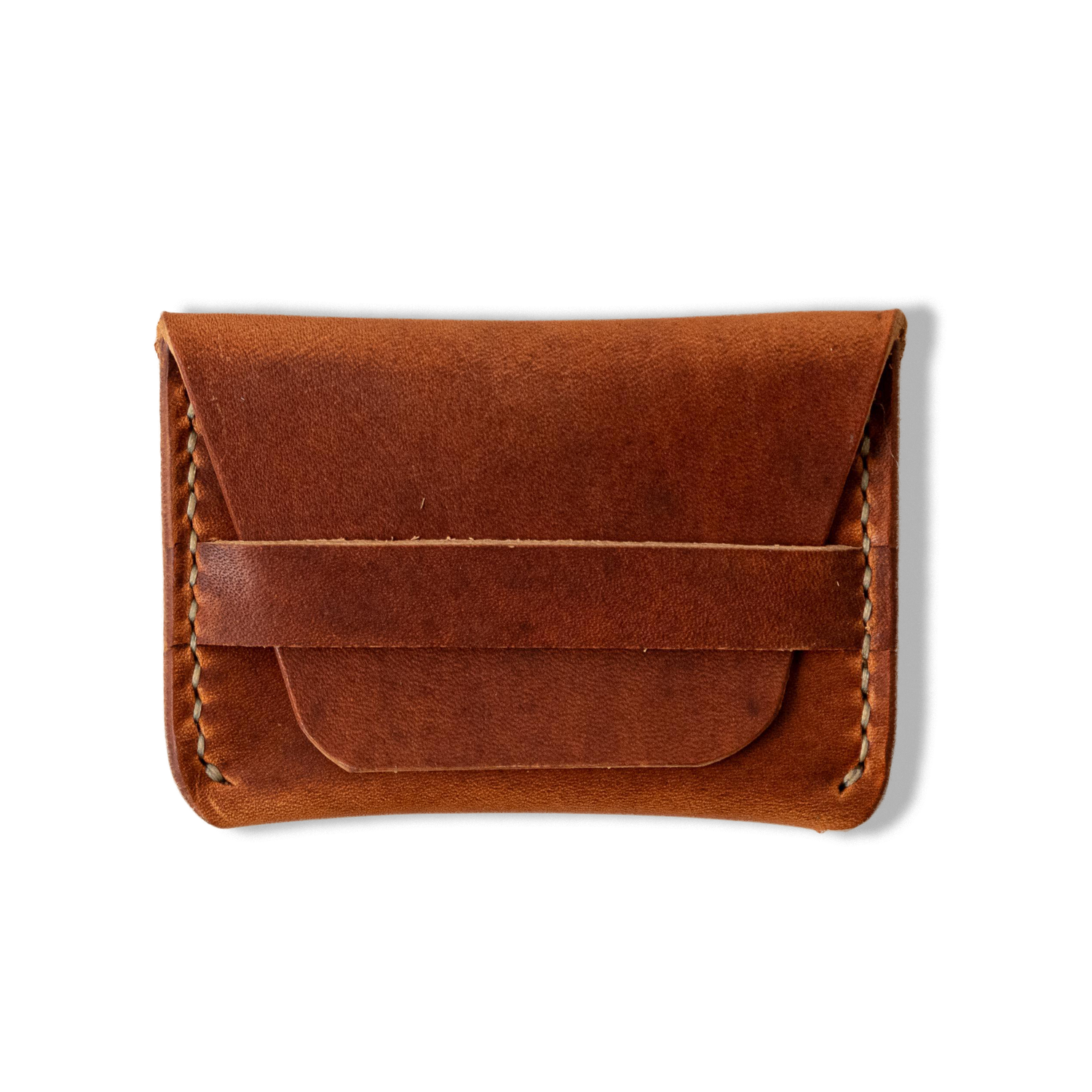 English Tan Dublin Flap Wallet
