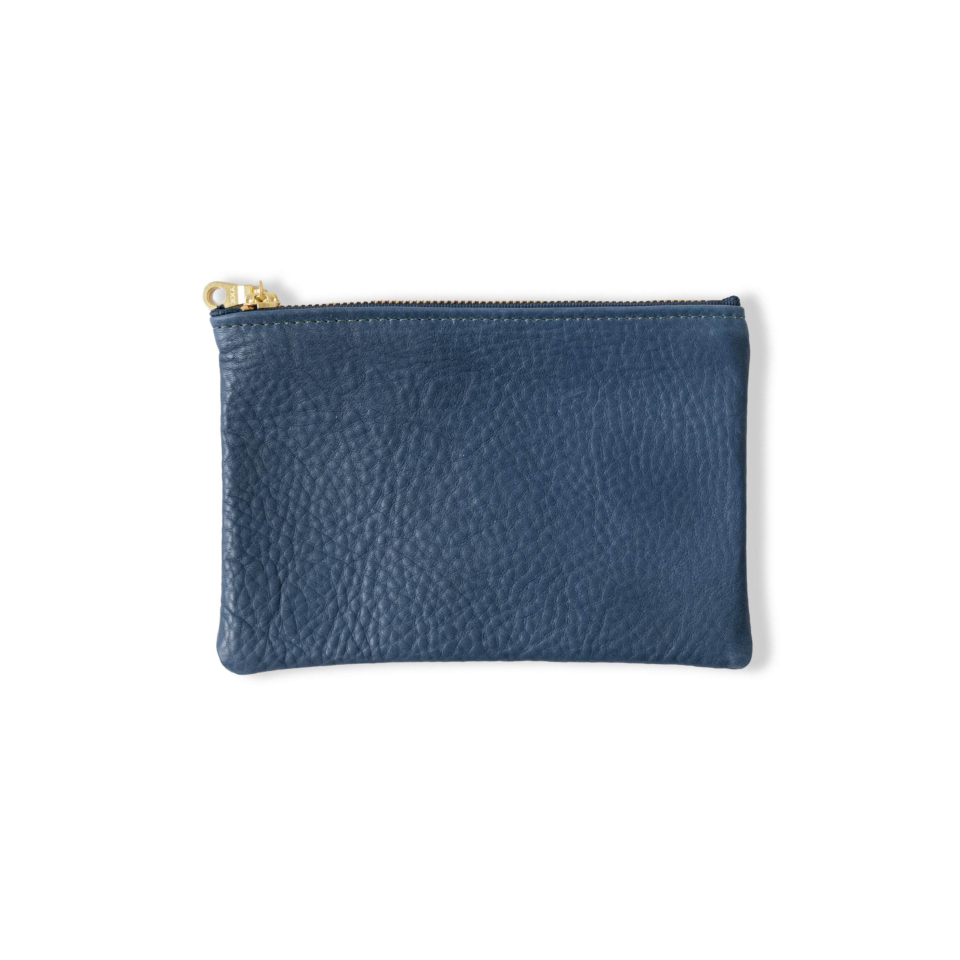 Blue Cypress Small Zip Pouch