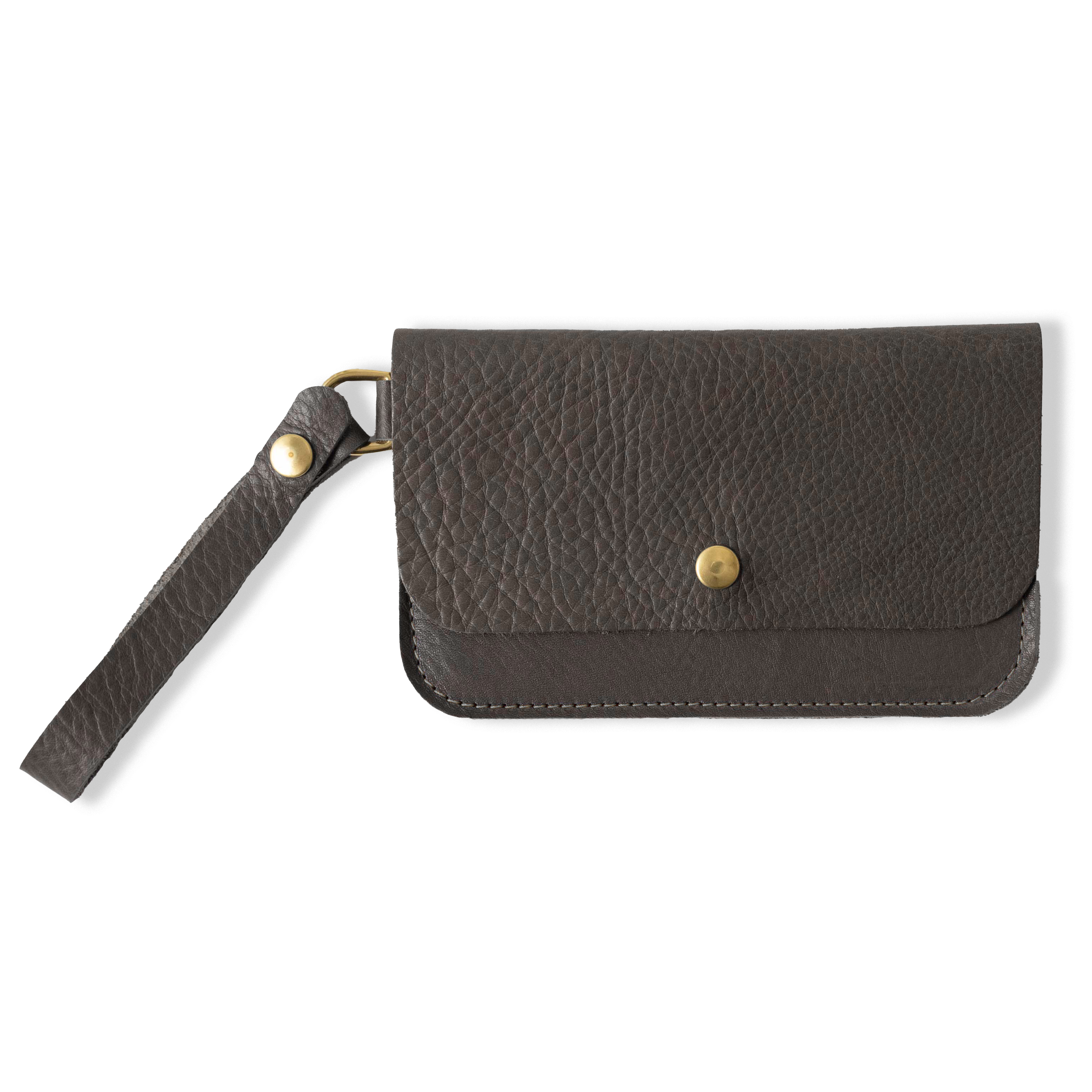 Grey Cypress Wristlet Clutch