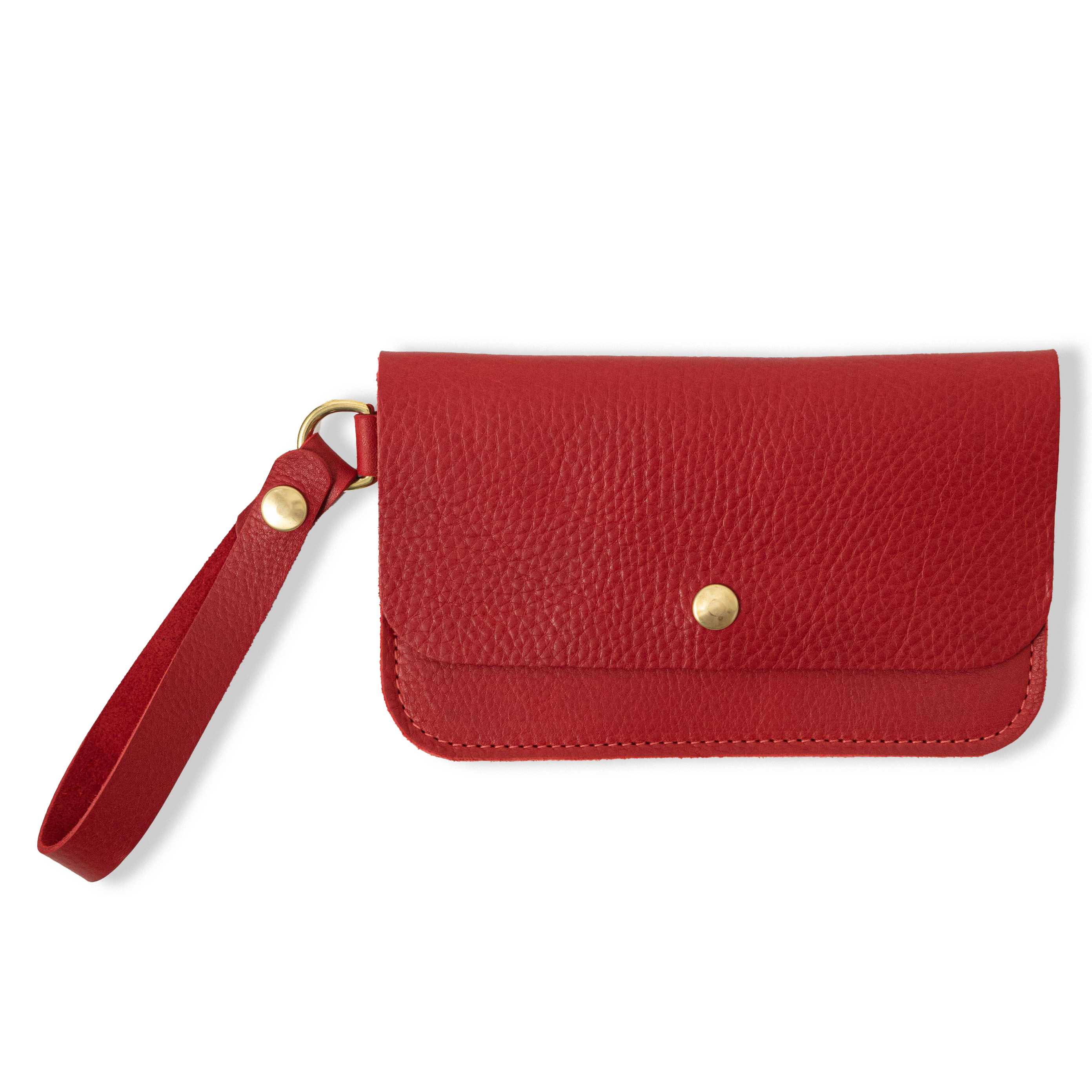 Red Cypress Wristlet Clutch