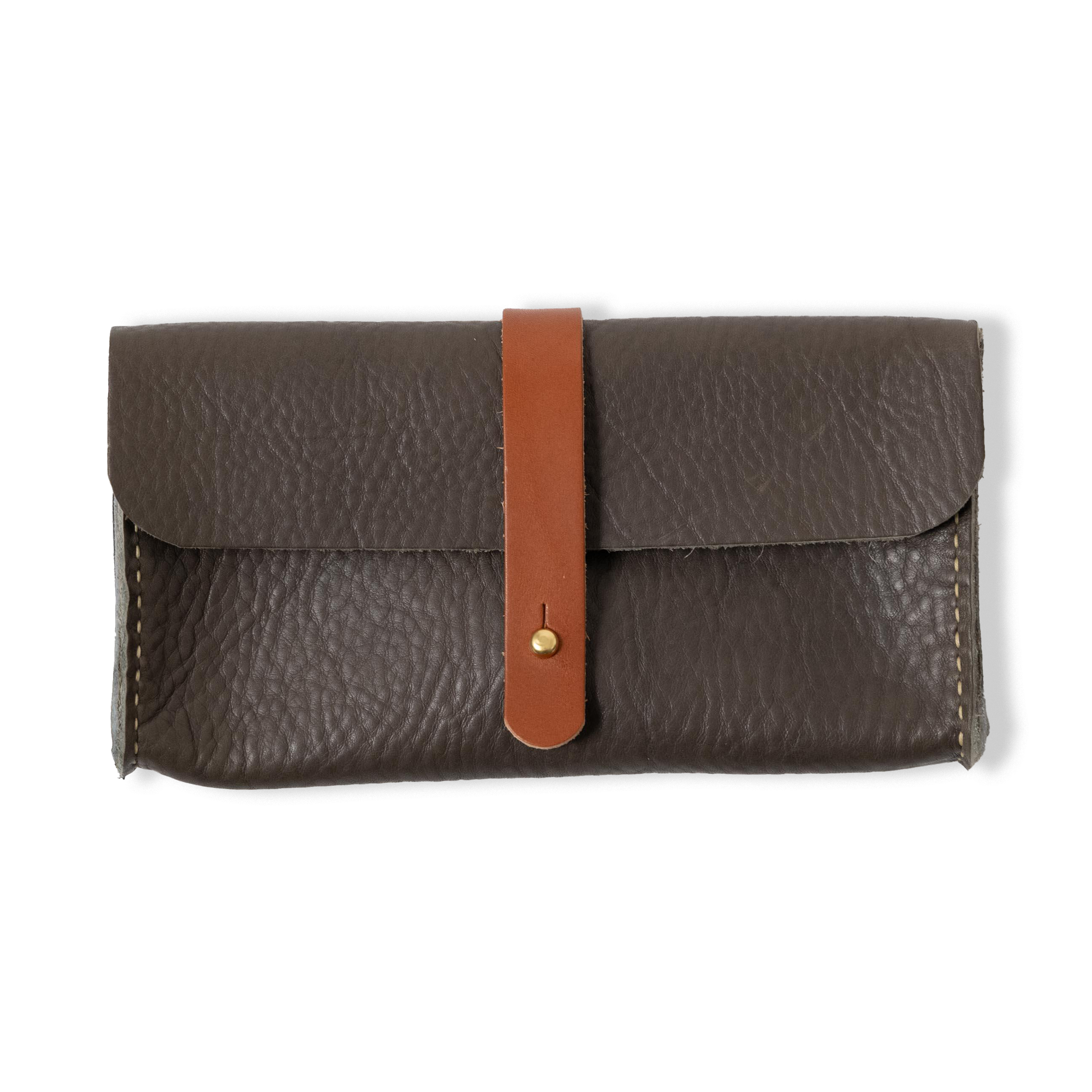 Grey Cypress Clutch Wallet