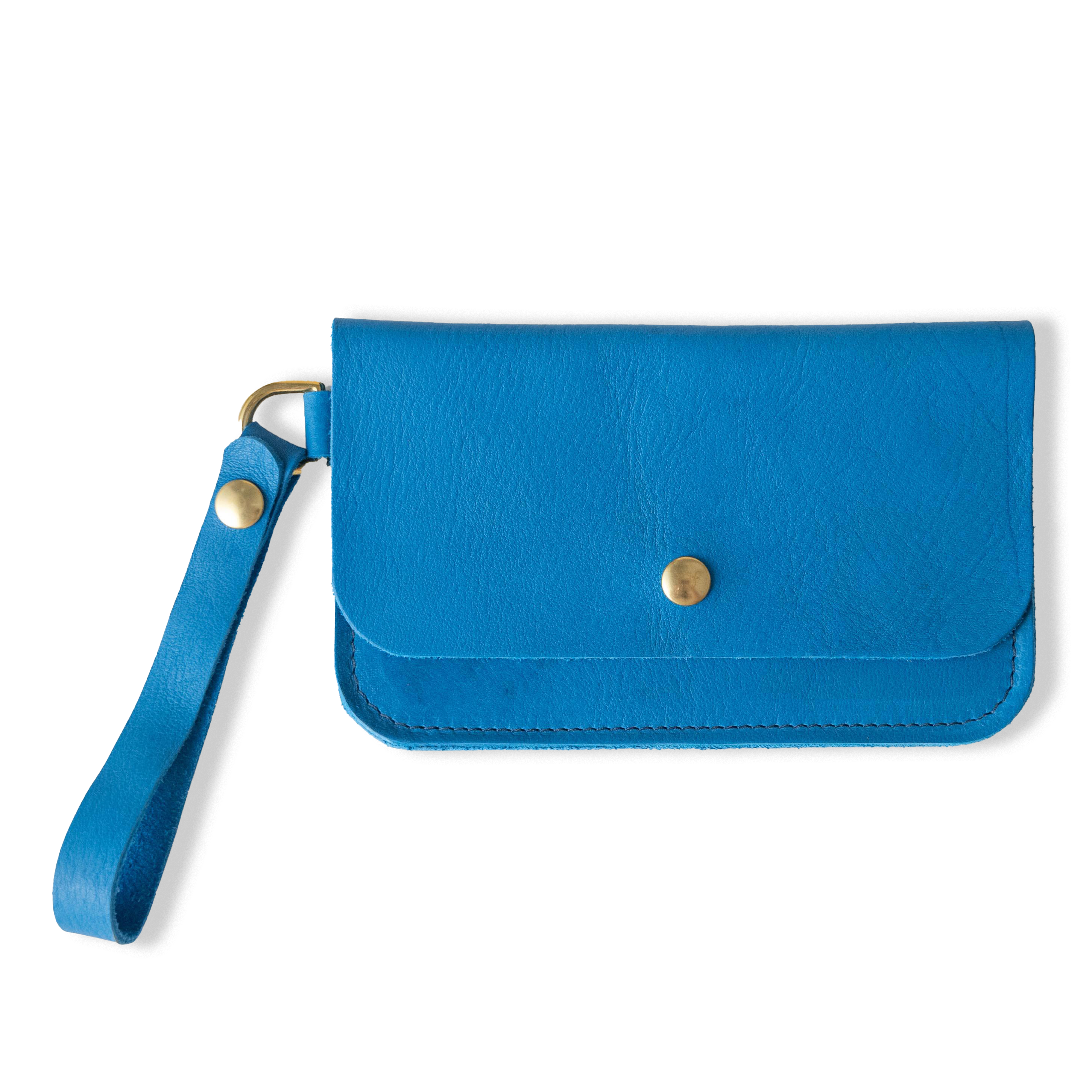 Cerulean Cypress Wristlet Clutch