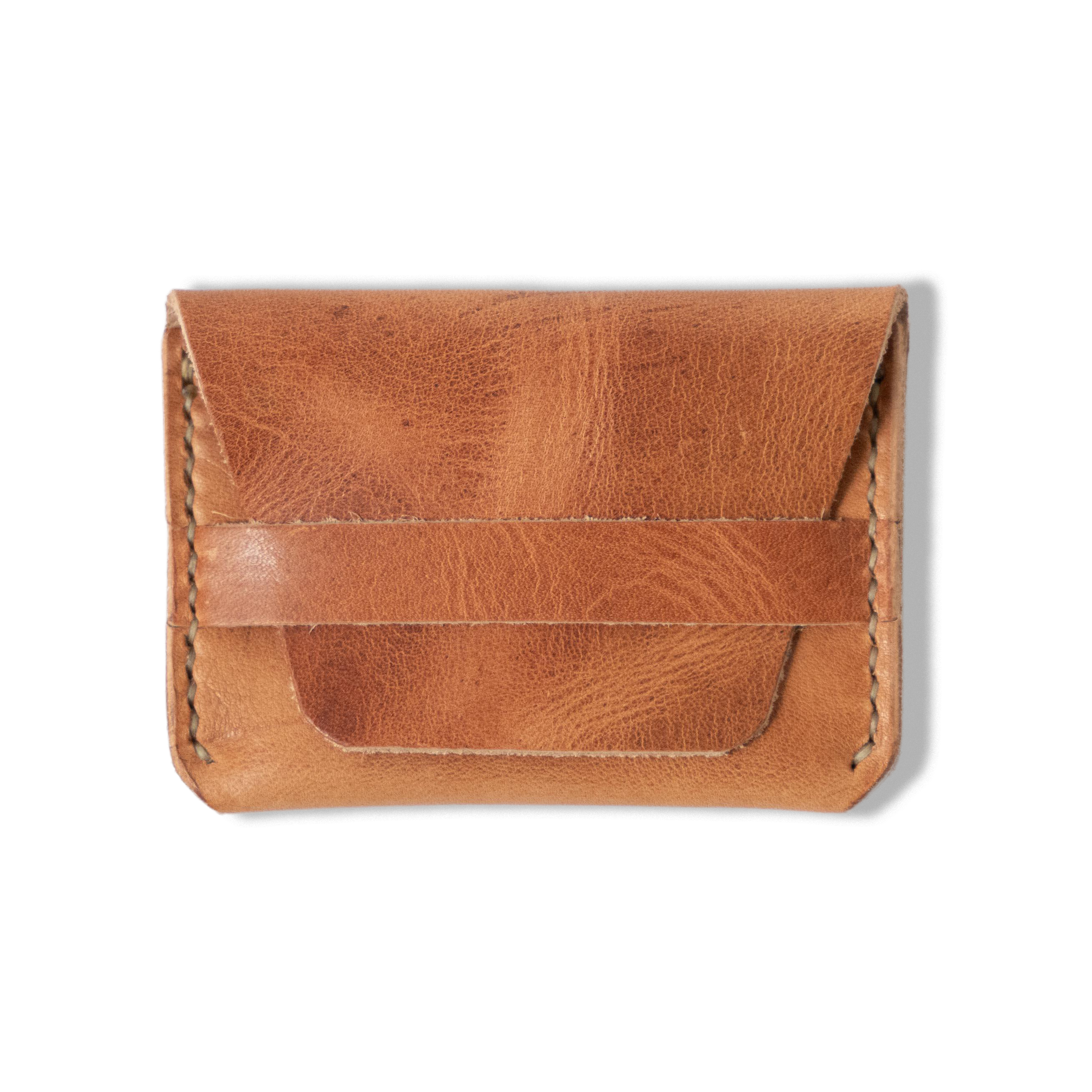 Natural Derby Flap Wallet