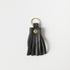 Black Harvest Tassel Keychain- leather tassel keychain - KMM & Co.