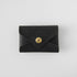 Black Kodiak Card Envelope- card holder wallet - leather wallet made in America at KMM & Co.