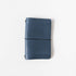 Blue Cypress Travel Notebook- leather journal - leather notebook - KMM & Co.