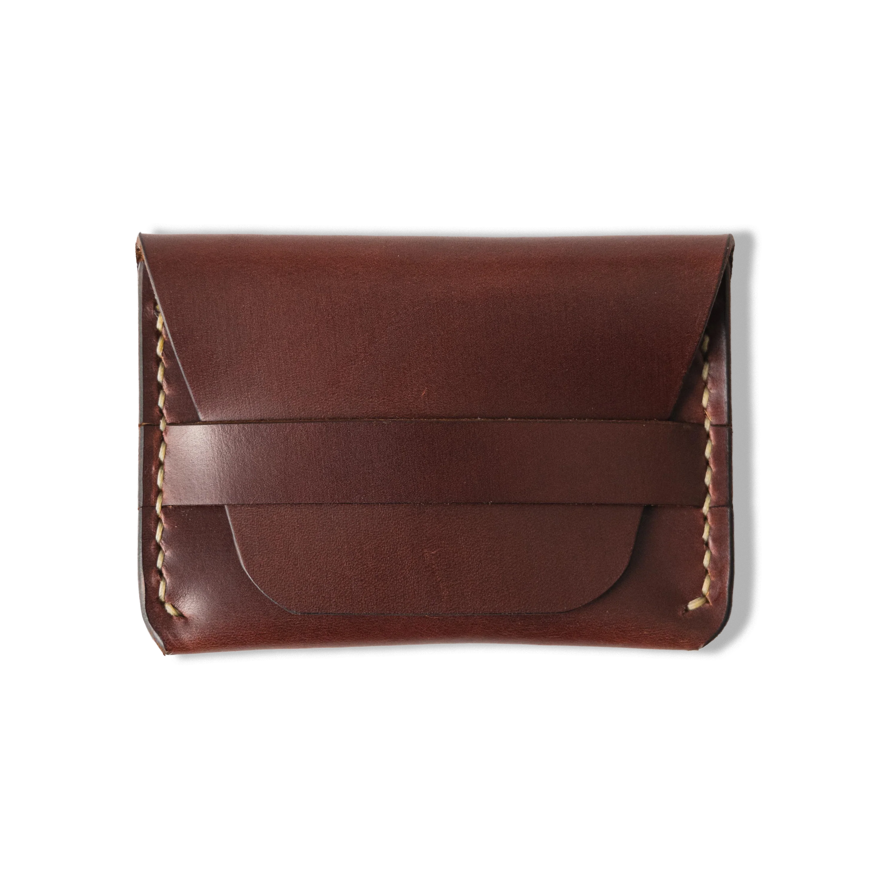 British Tan Double Shot Flap Wallet
