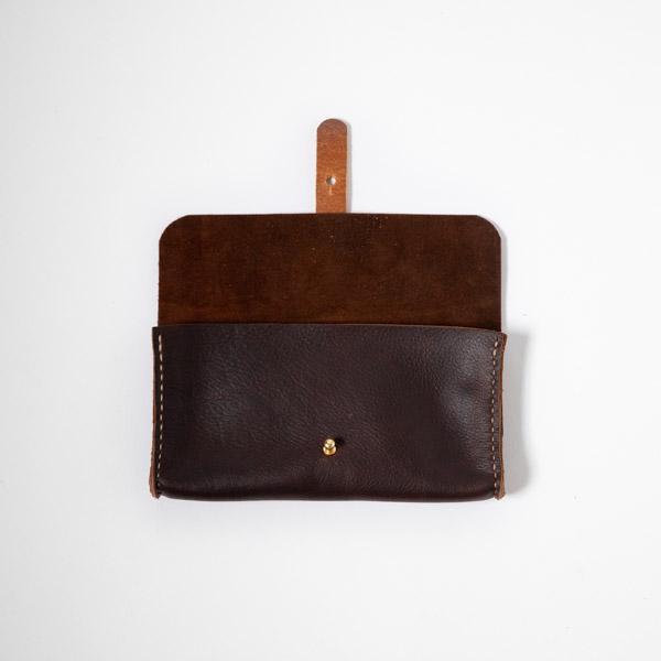 Brown Kodiak Clutch Wallet- leather clutch bag - leather handmade bags - KMM & Co.