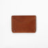 Buck Brown Card Case- mens leather wallet - leather wallets for women - KMM & Co.