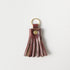 Burgundy Chromexcel Tassel Keychain- leather tassel keychain - KMM & Co.