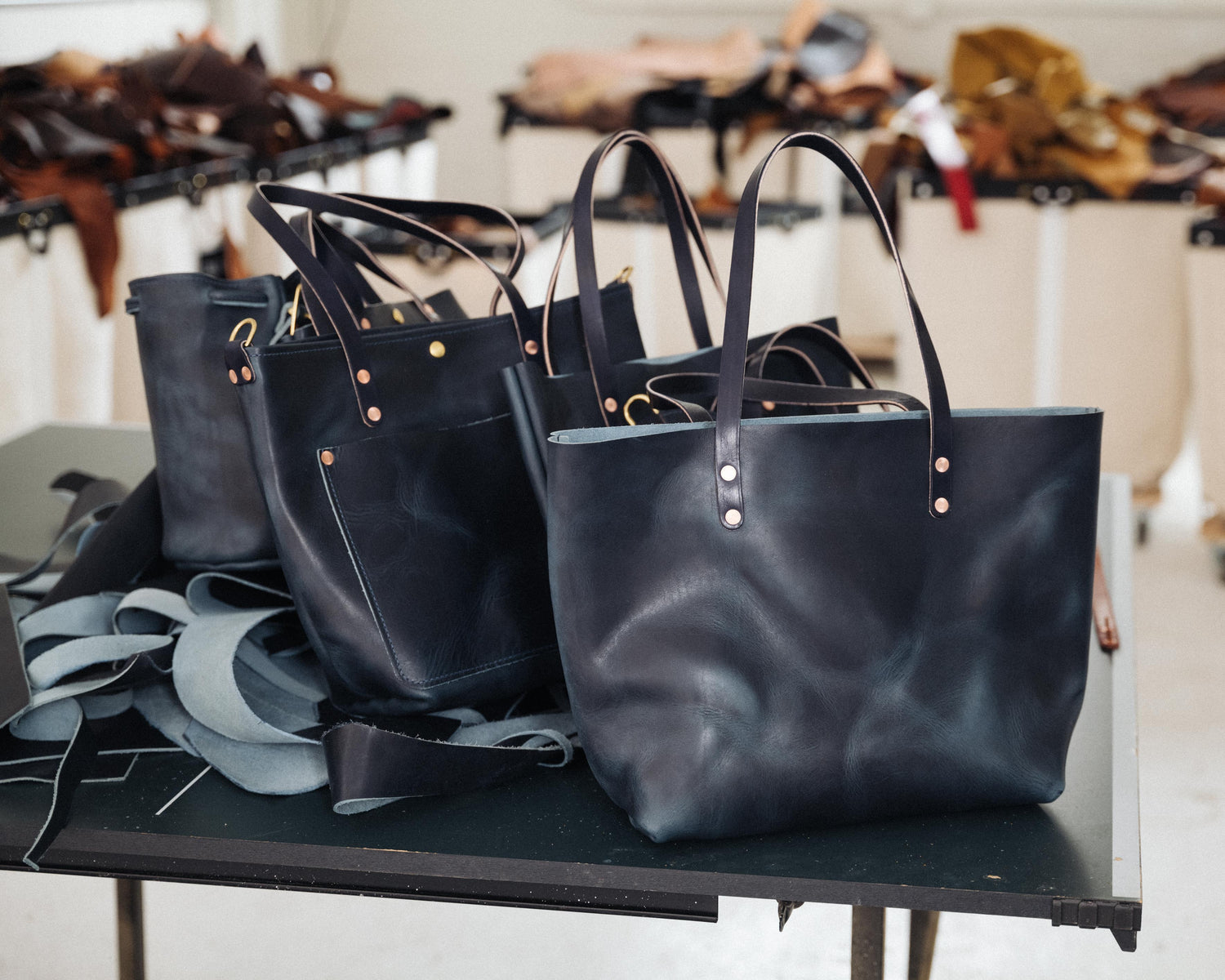 Cobalt Dublin East West Tote