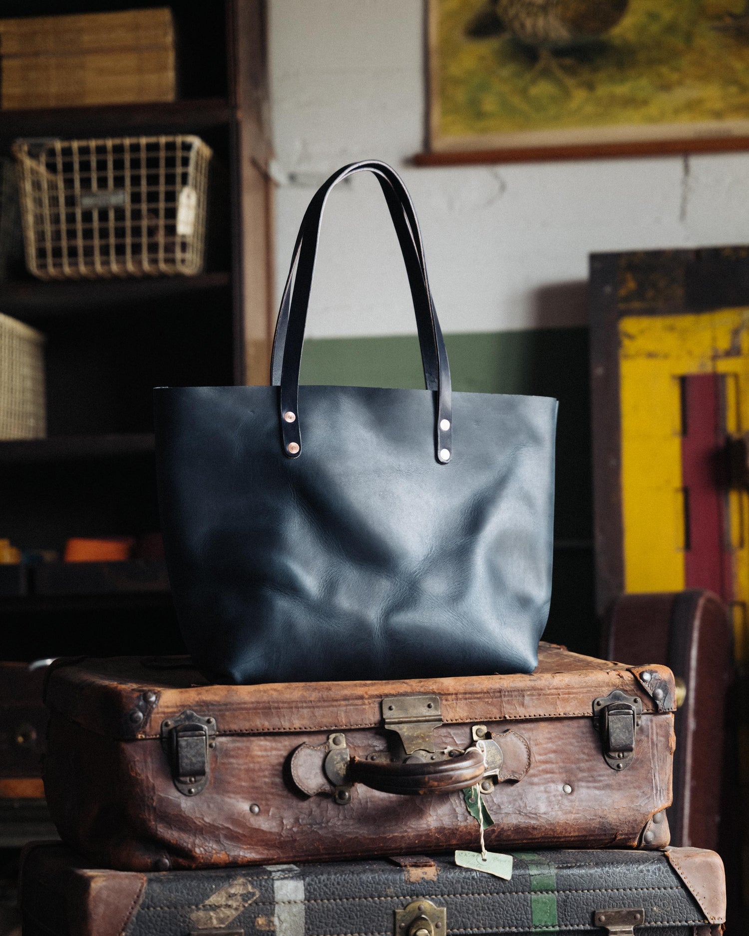 Cobalt Dublin East West Tote