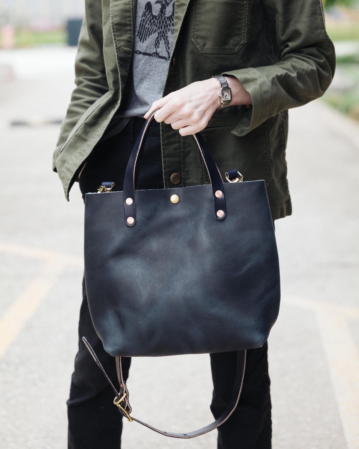 Cobalt Dublin Mini Tote