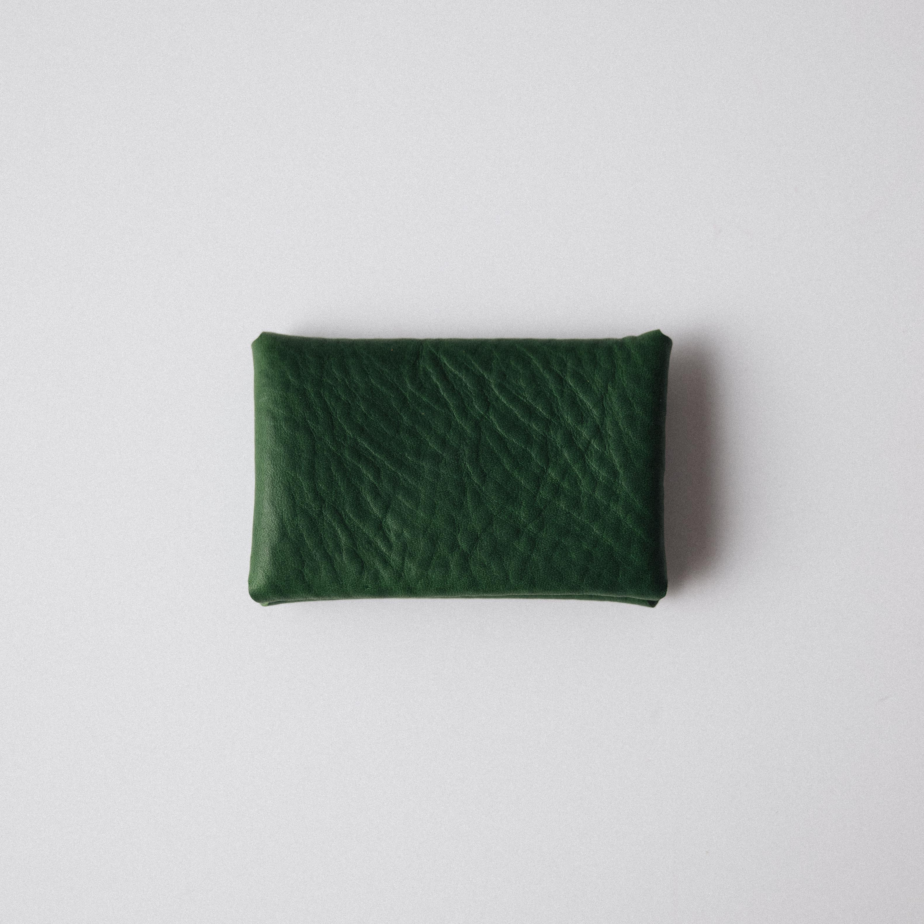 Cypress Double Card Envelope- card holder wallet - leather wallet made in America at KMM & Co.