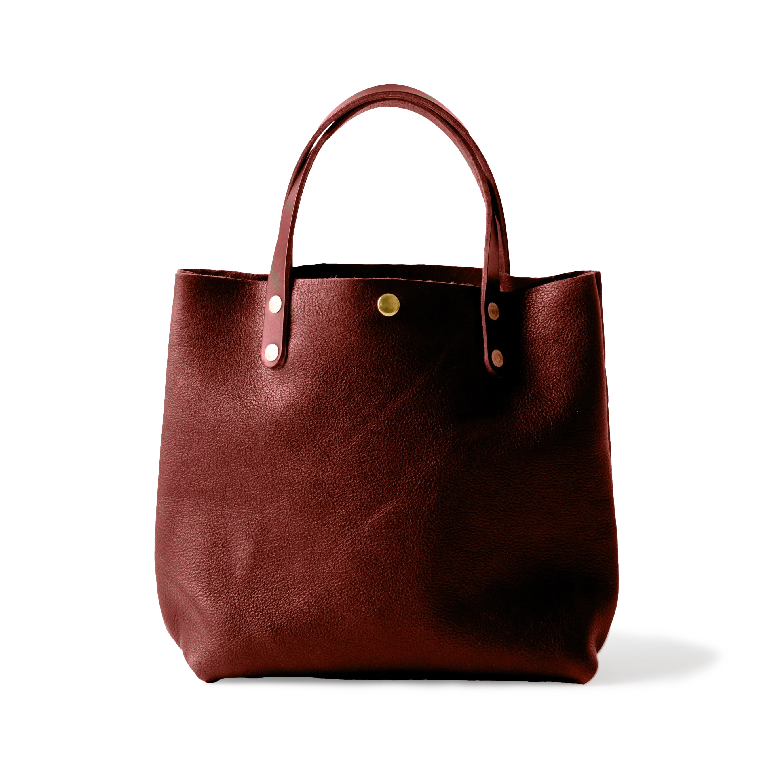 Dark Tan Bulldog Mini Tote