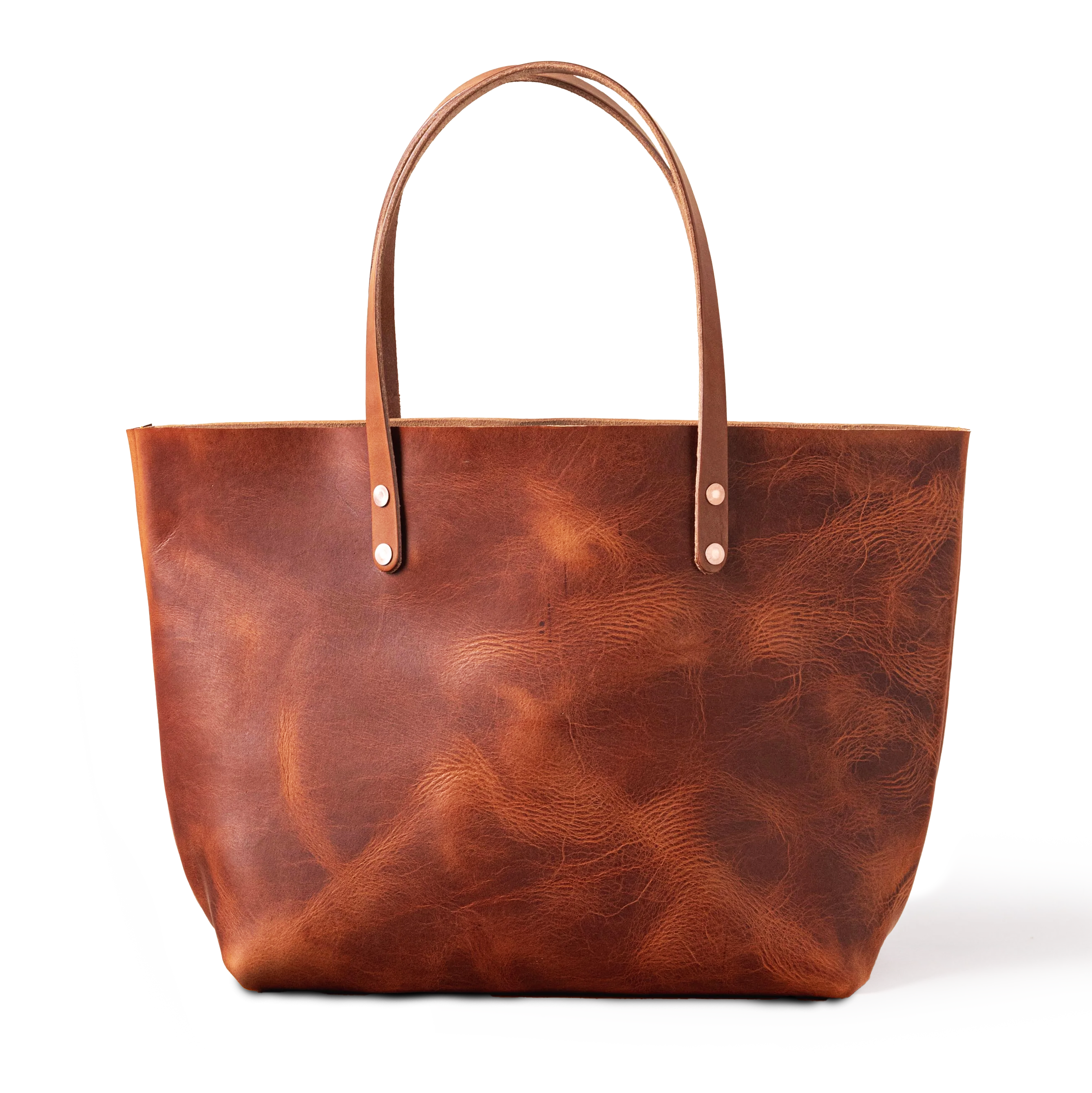 English Tan Tote | Horween tote bag handmade at KMM & Co. English Tan Tote | Horween tote bag handmade at KMM & Co.