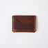 English Tan Card Case- mens leather wallet - leather wallets for women - KMM & Co.