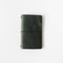 Eucalyptus Travel Notebook- leather journal - leather notebook - KMM & Co.