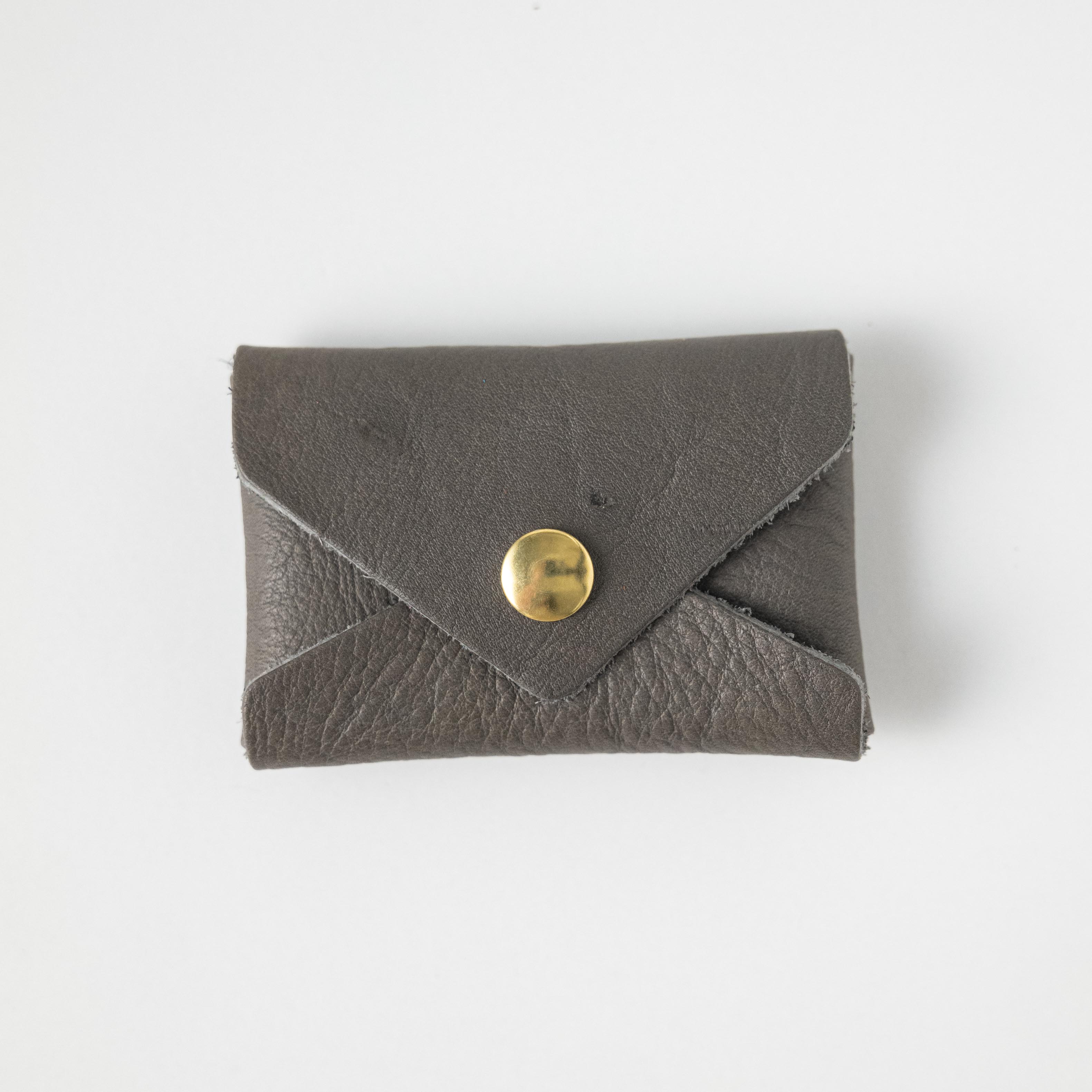 Get a free card envelope!- card holder wallet - leather wallet made in America at KMM & Co.