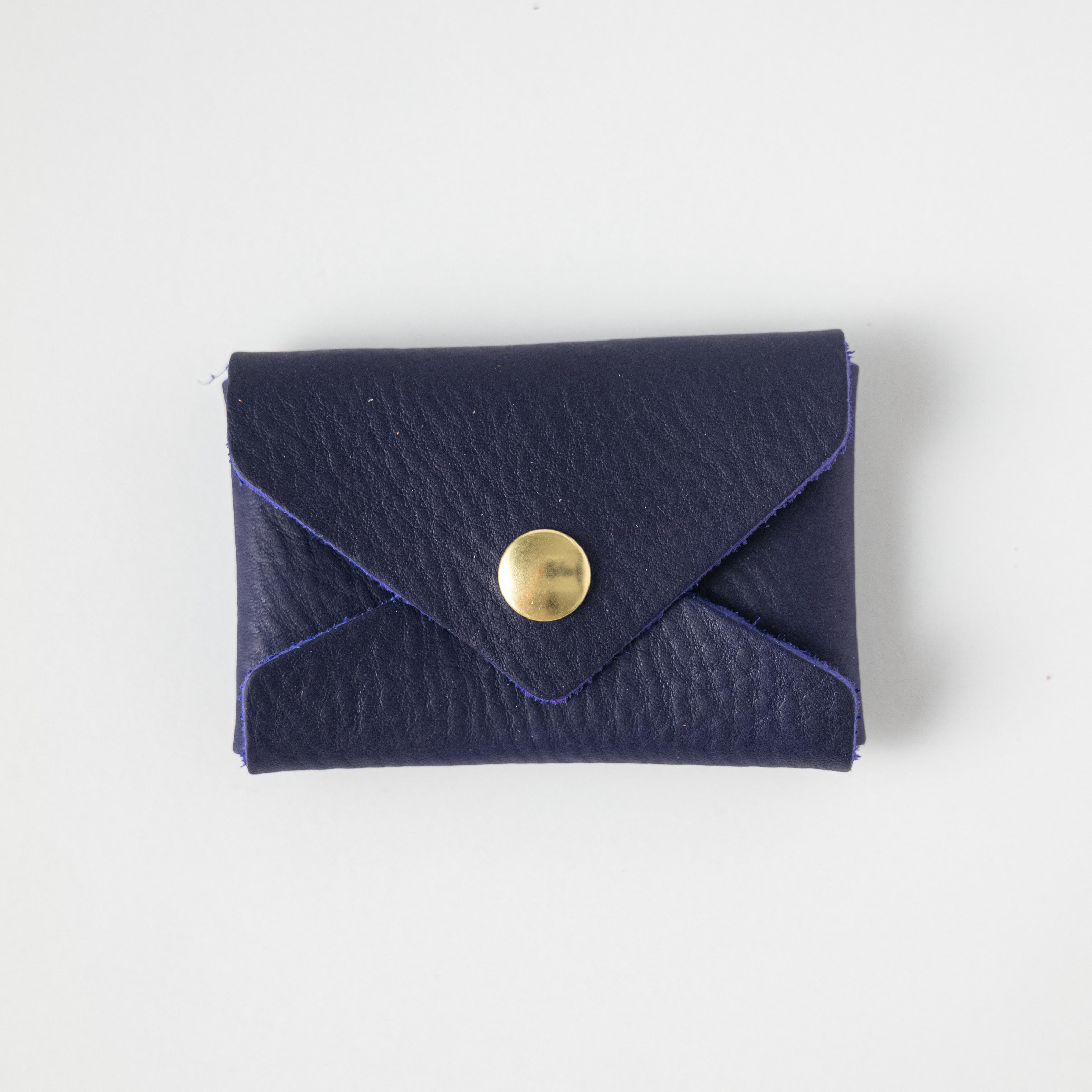 Get a free card envelope!- card holder wallet - leather wallet made in America at KMM & Co.