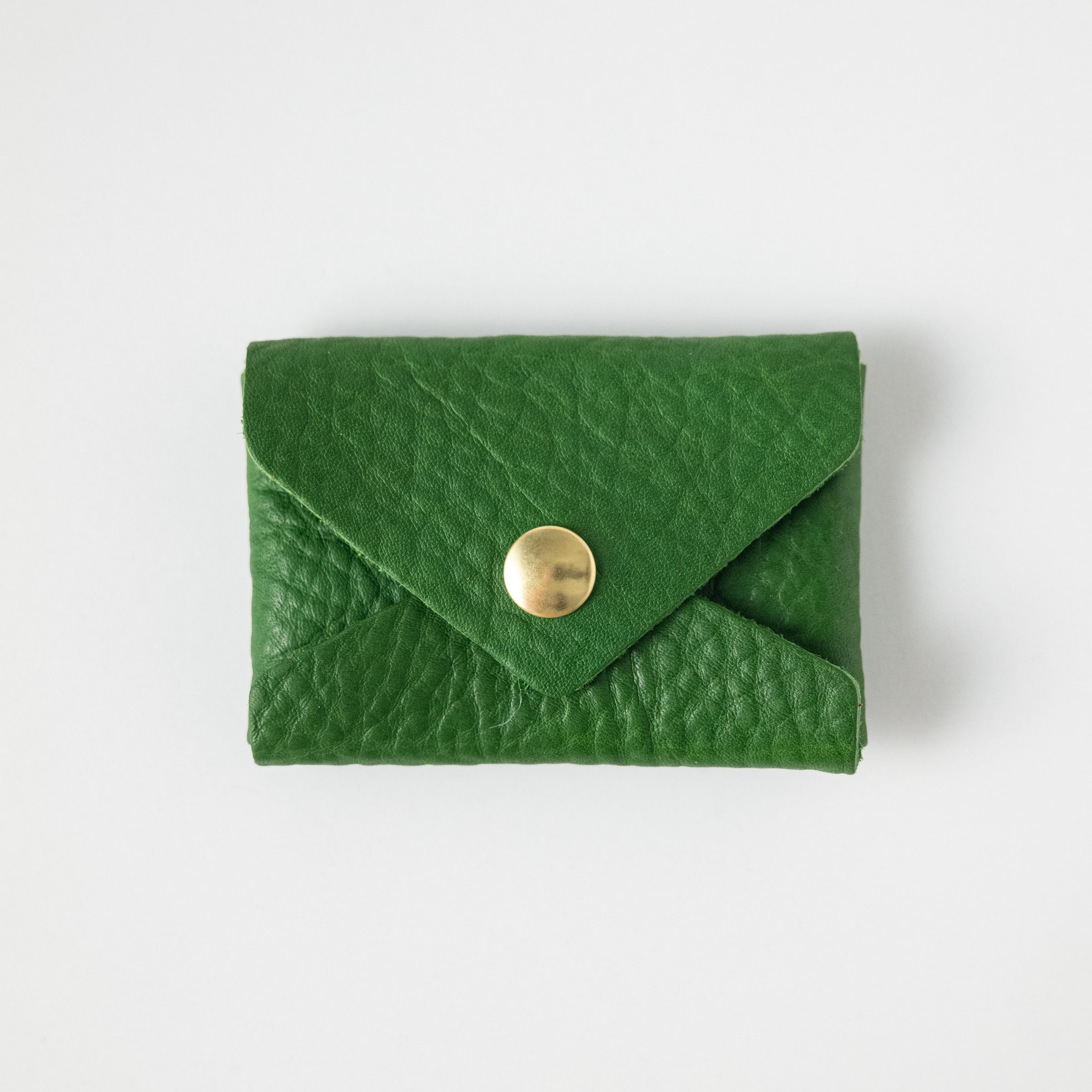 Get a free card envelope!- card holder wallet - leather wallet made in America at KMM & Co.