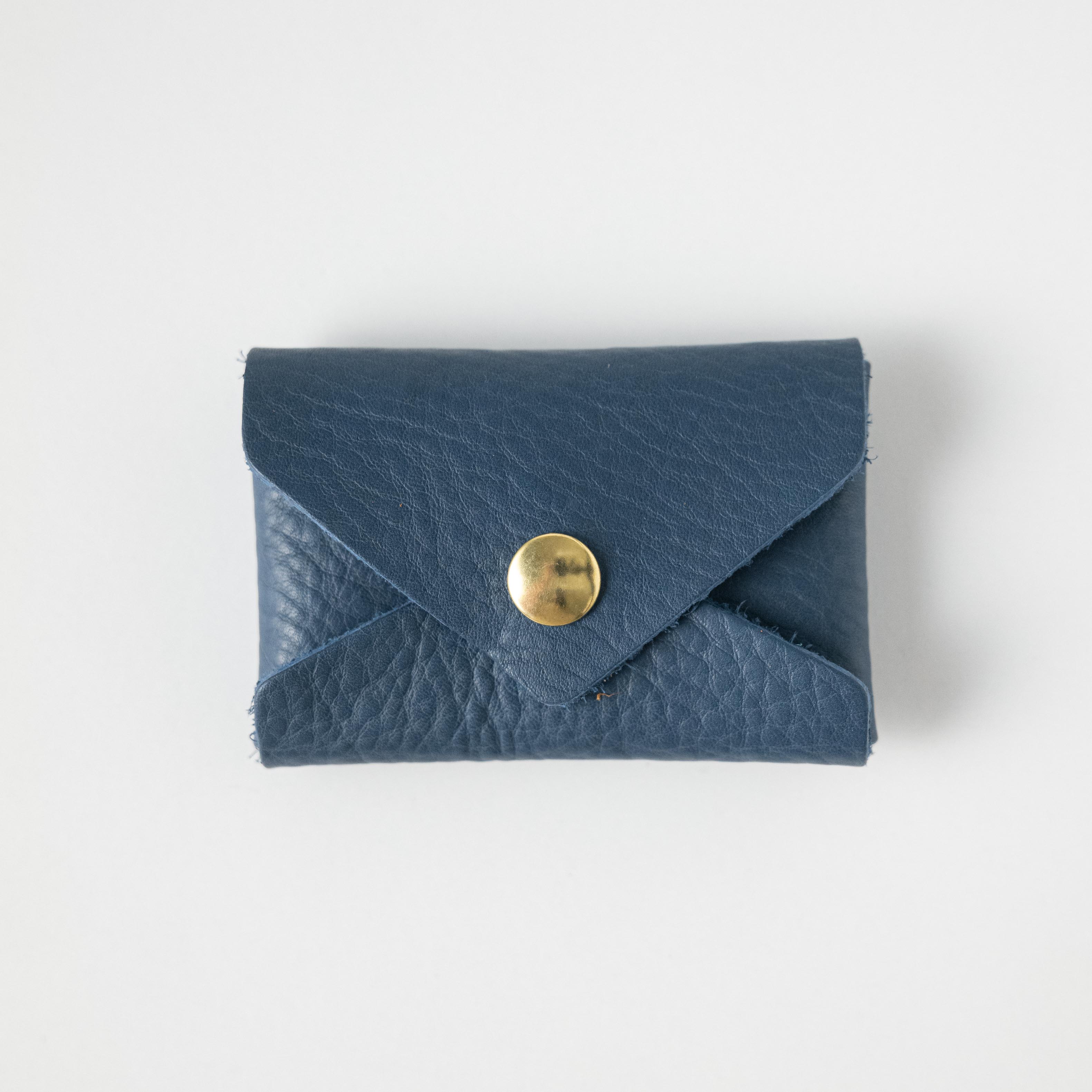 Get a free card envelope!- card holder wallet - leather wallet made in America at KMM & Co.
