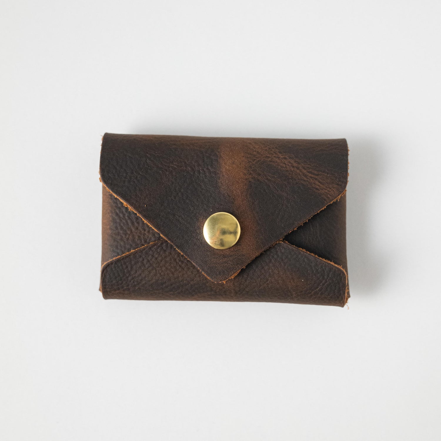 Get a free card envelope!- card holder wallet - leather wallet made in America at KMM & Co.