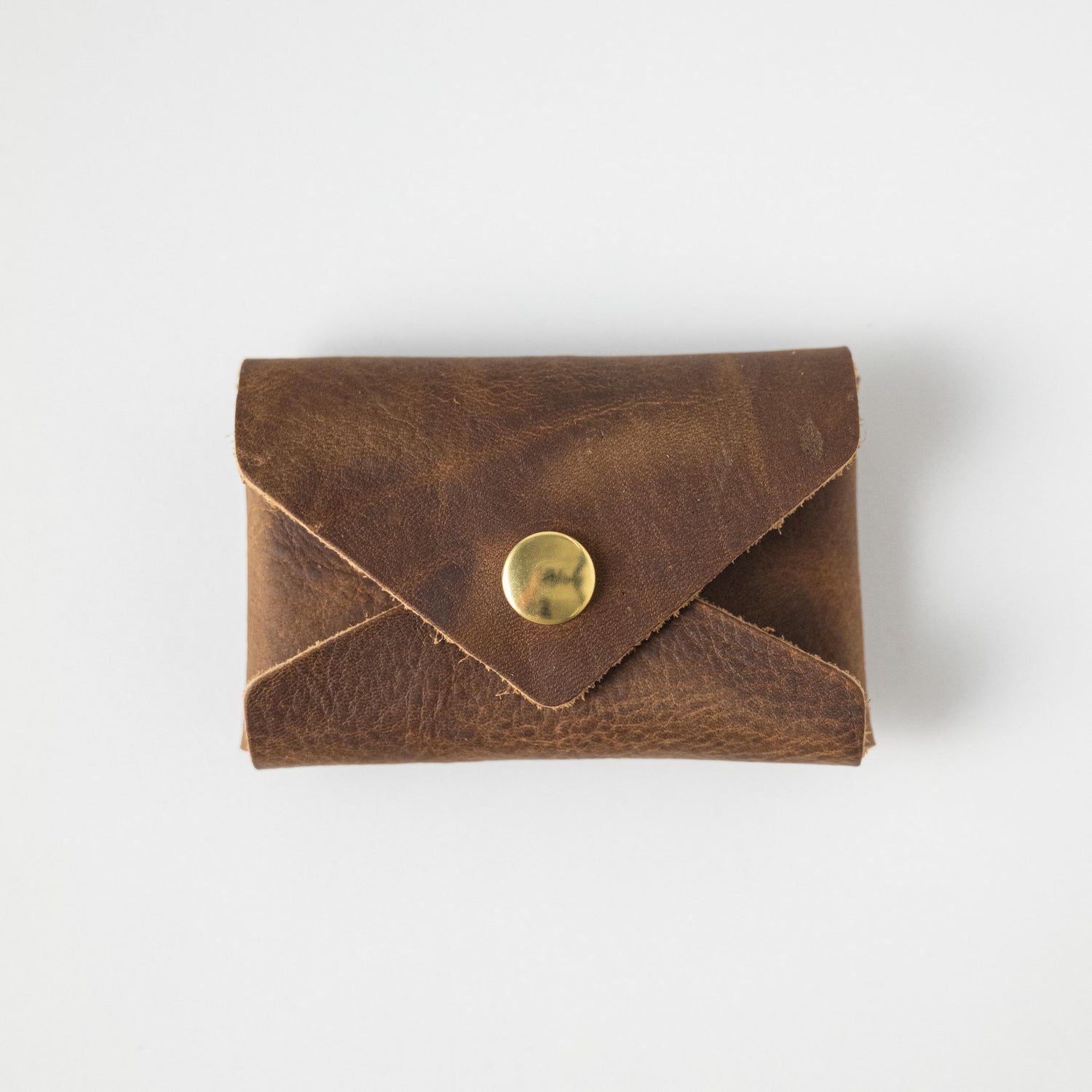 Get a free card envelope!- card holder wallet - leather wallet made in America at KMM & Co.