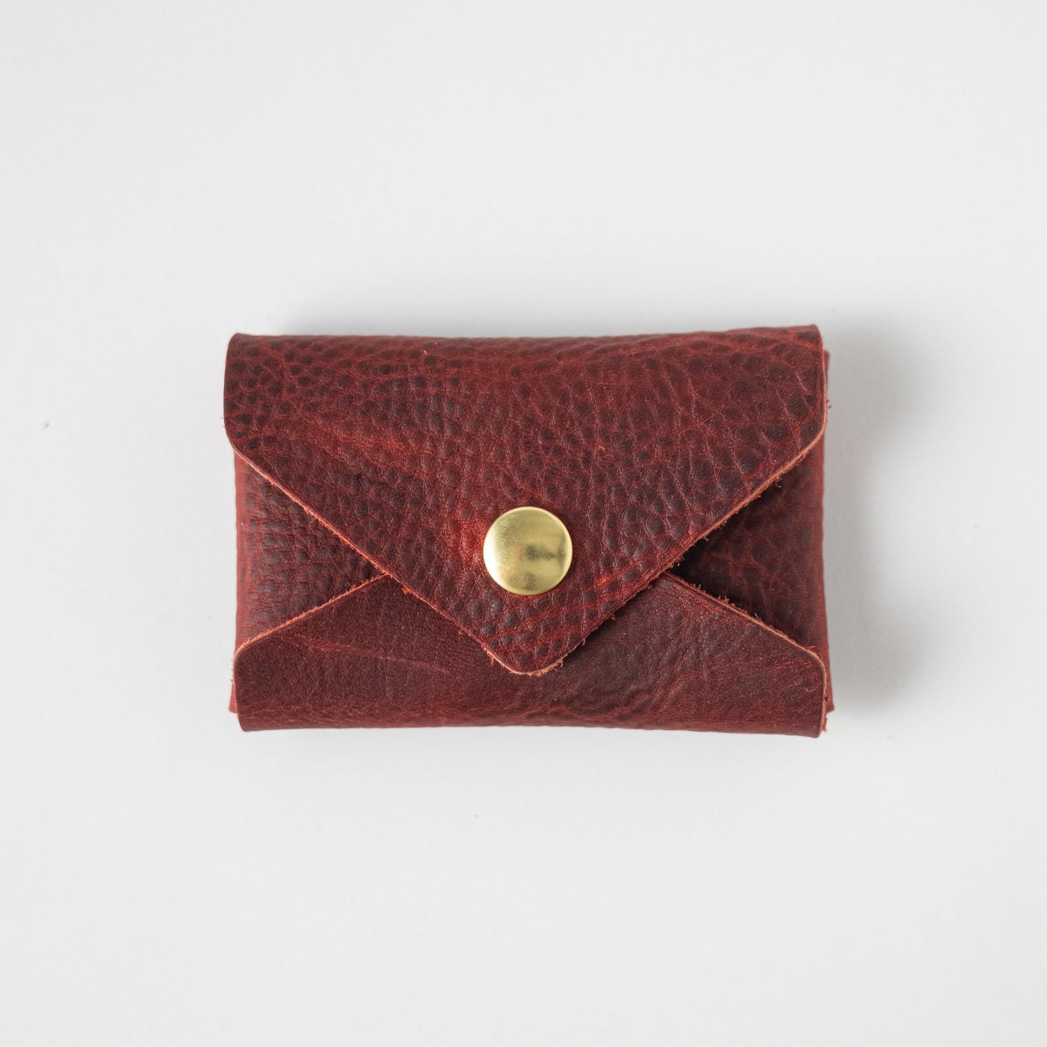 Get a free card envelope!- card holder wallet - leather wallet made in America at KMM & Co.