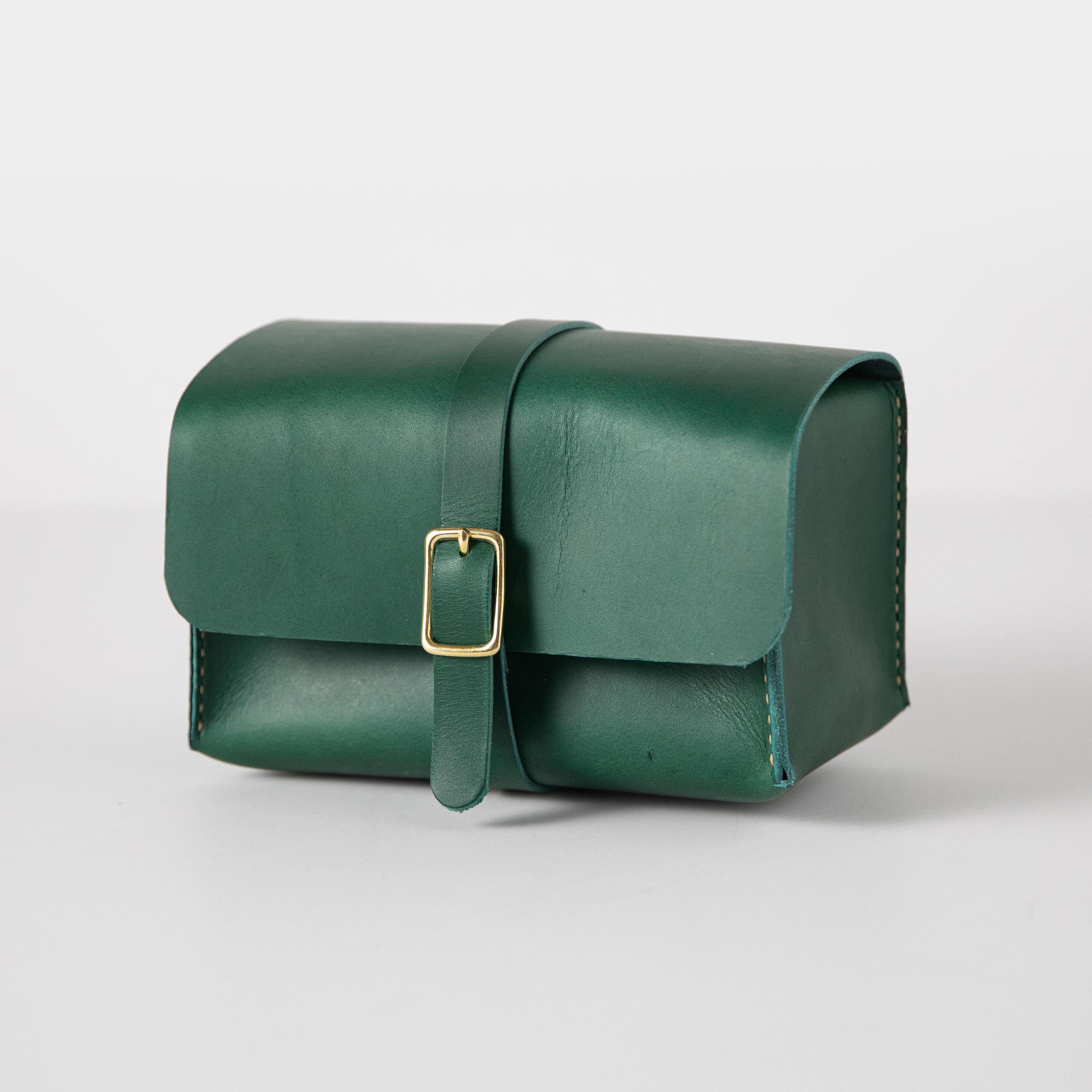 Green Dopp Kit- mens toiletry bag - KMM & Co.