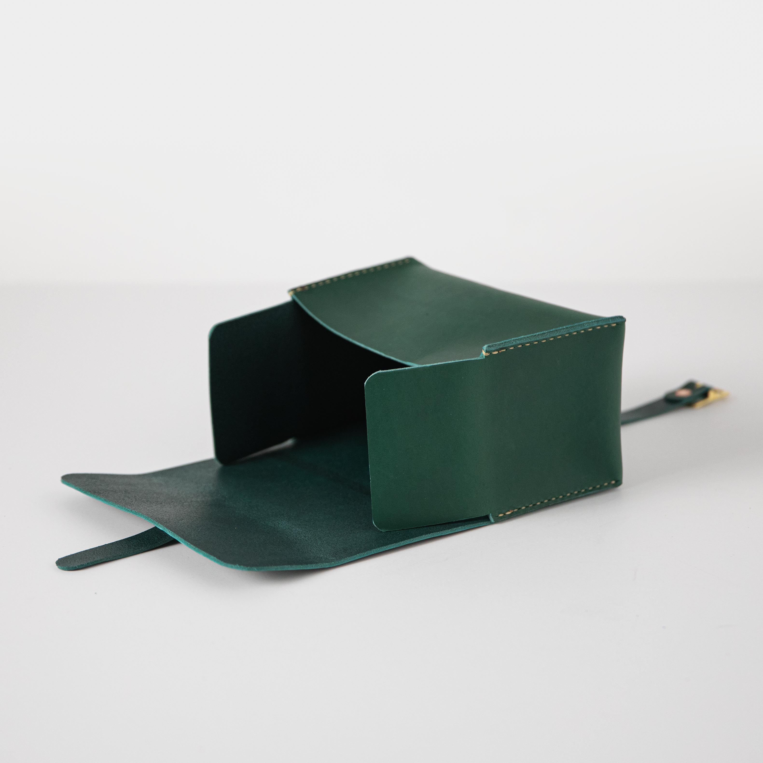 Green Dopp Kit- mens toiletry bag - KMM & Co.