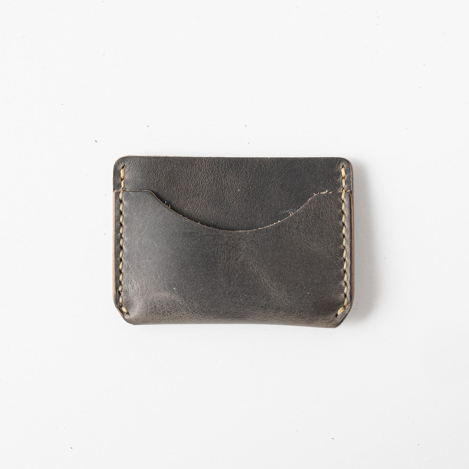 Grey Sky Card Case- mens leather wallet - leather wallets for women - KMM & Co.