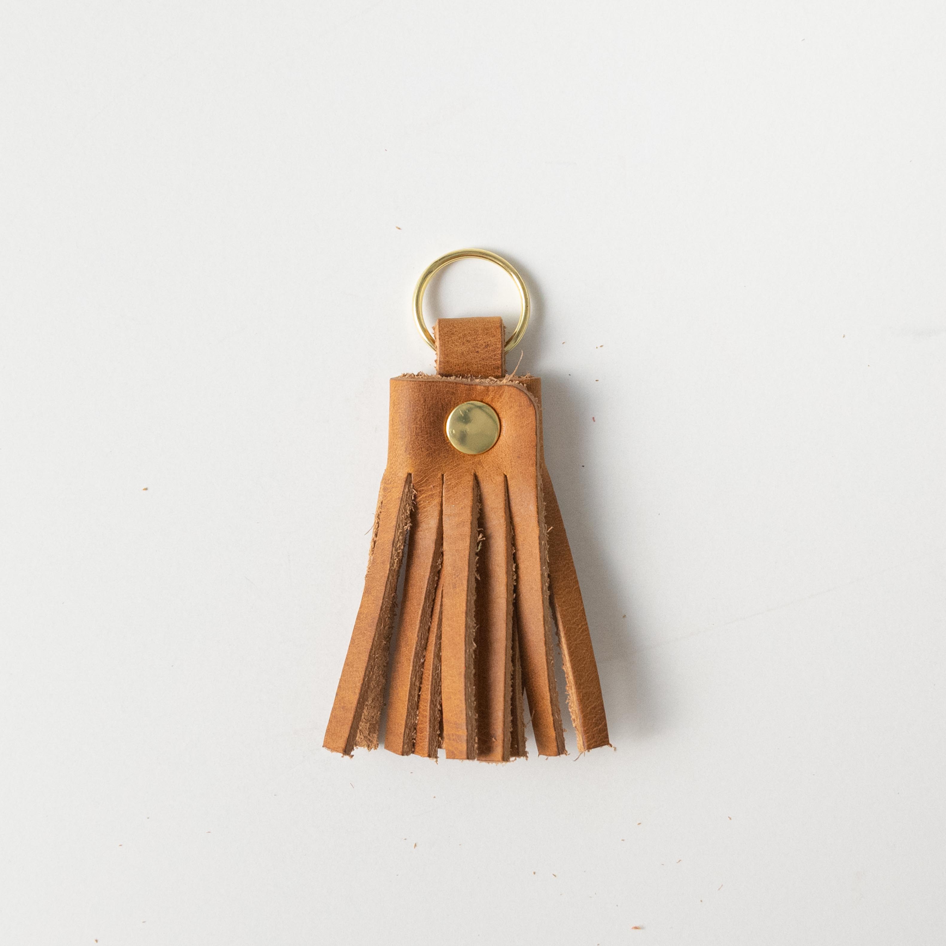 Leather Tassel, Honey / Classic