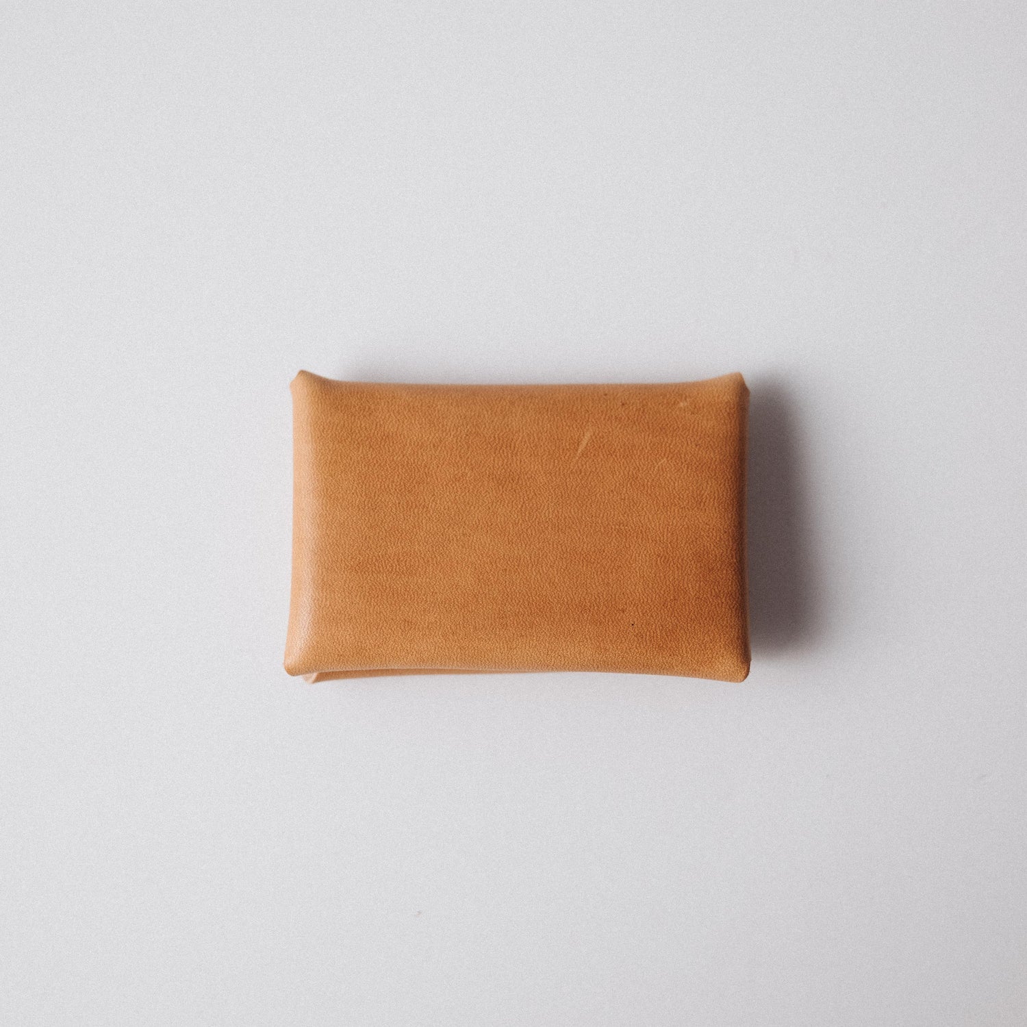Horween Double Card Envelope- card holder wallet - leather wallet made in America at KMM & Co.