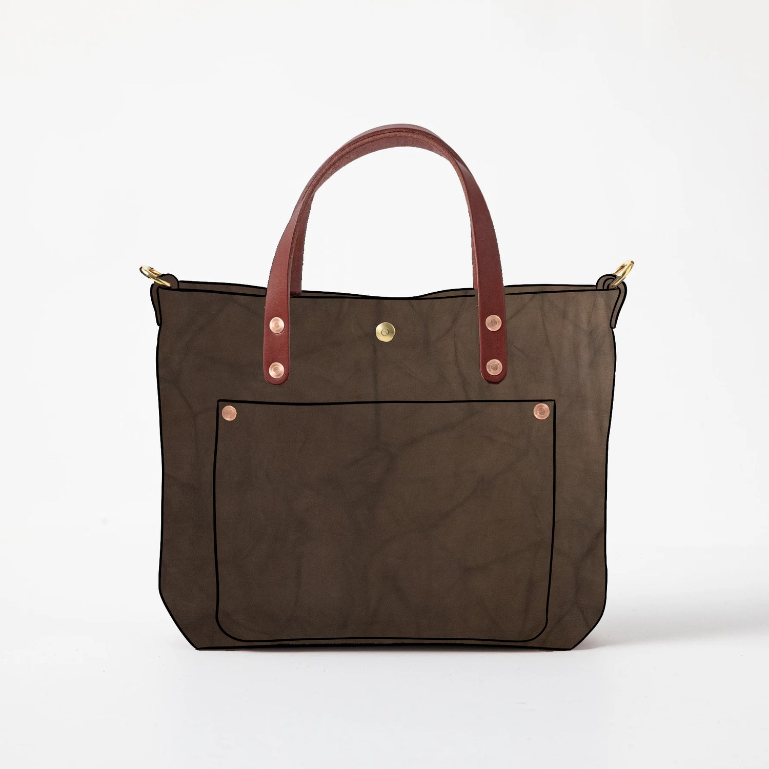 Olive Crunch Mini Travel Tote