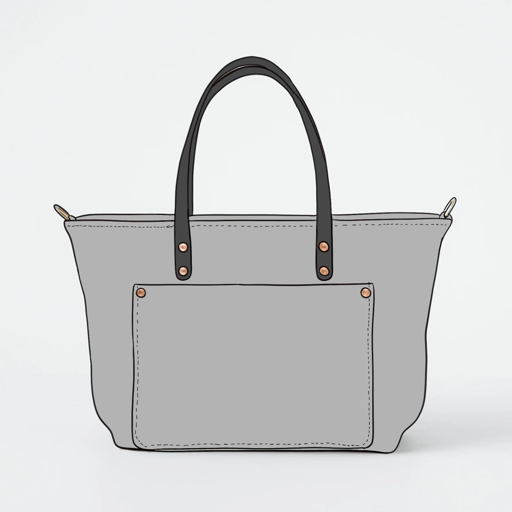 Horween Roulette Market Tote