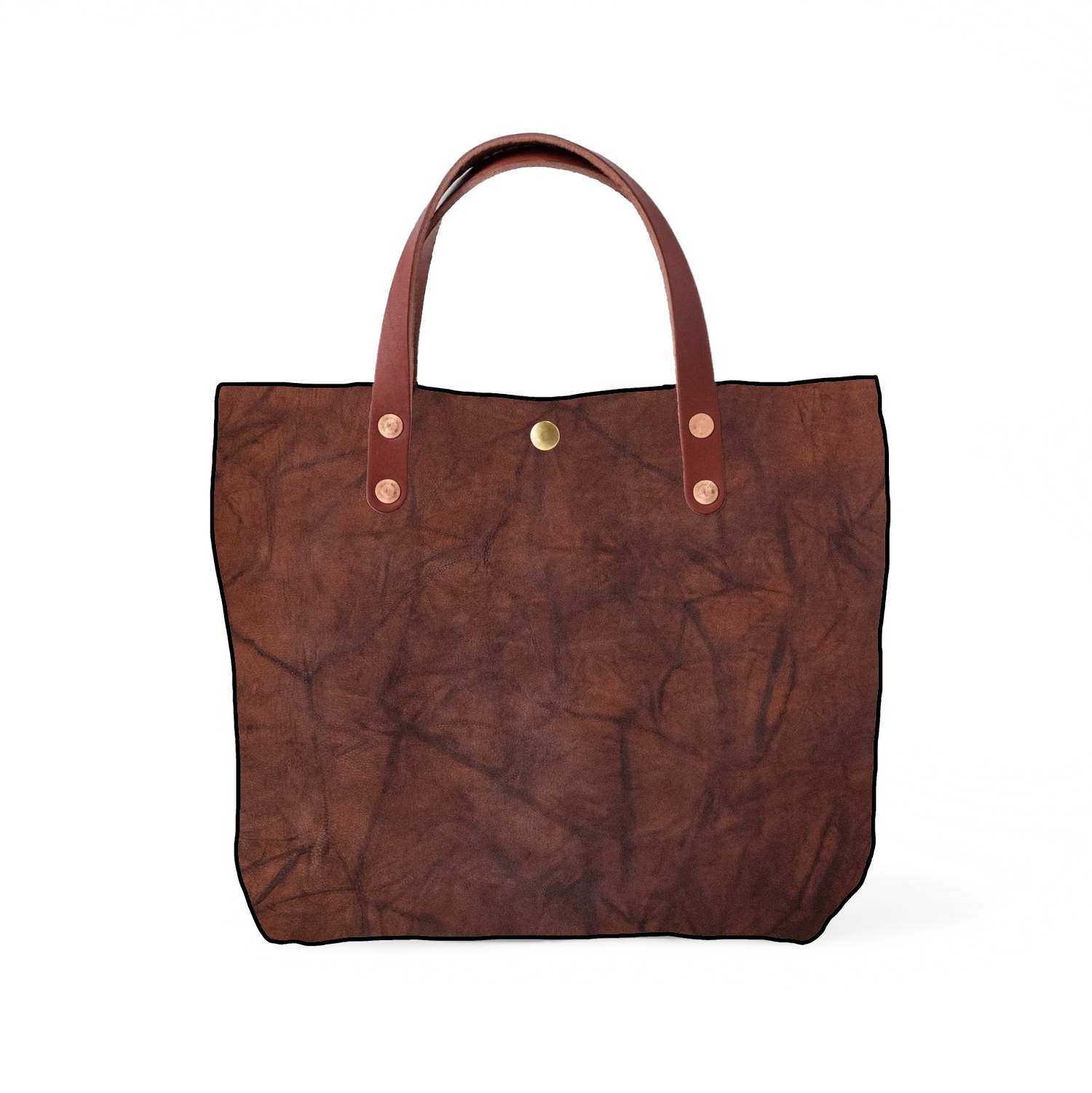 Tan Crunch Mini Tote